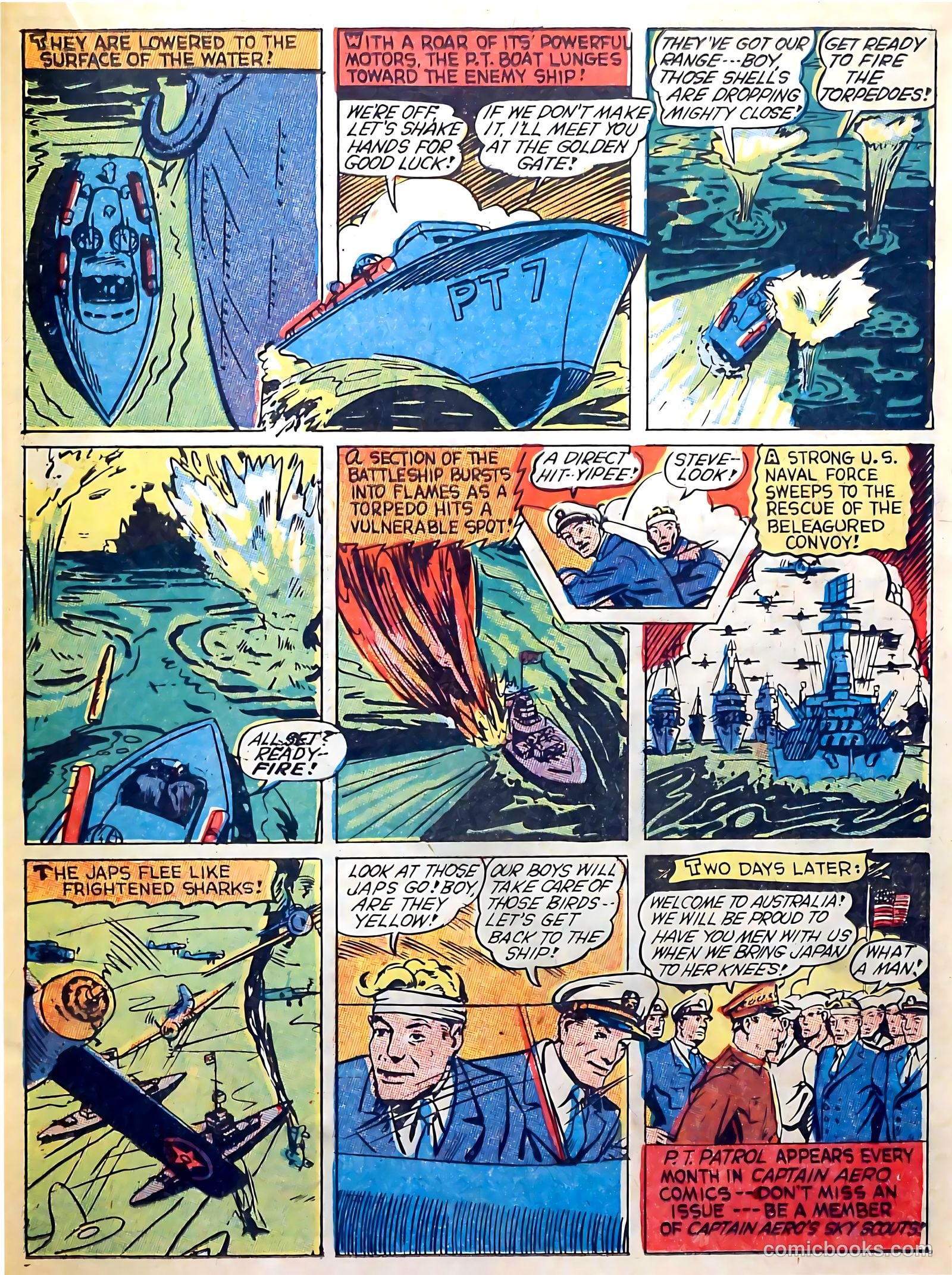 Captain Aero Comics #7 — page 39 of 68