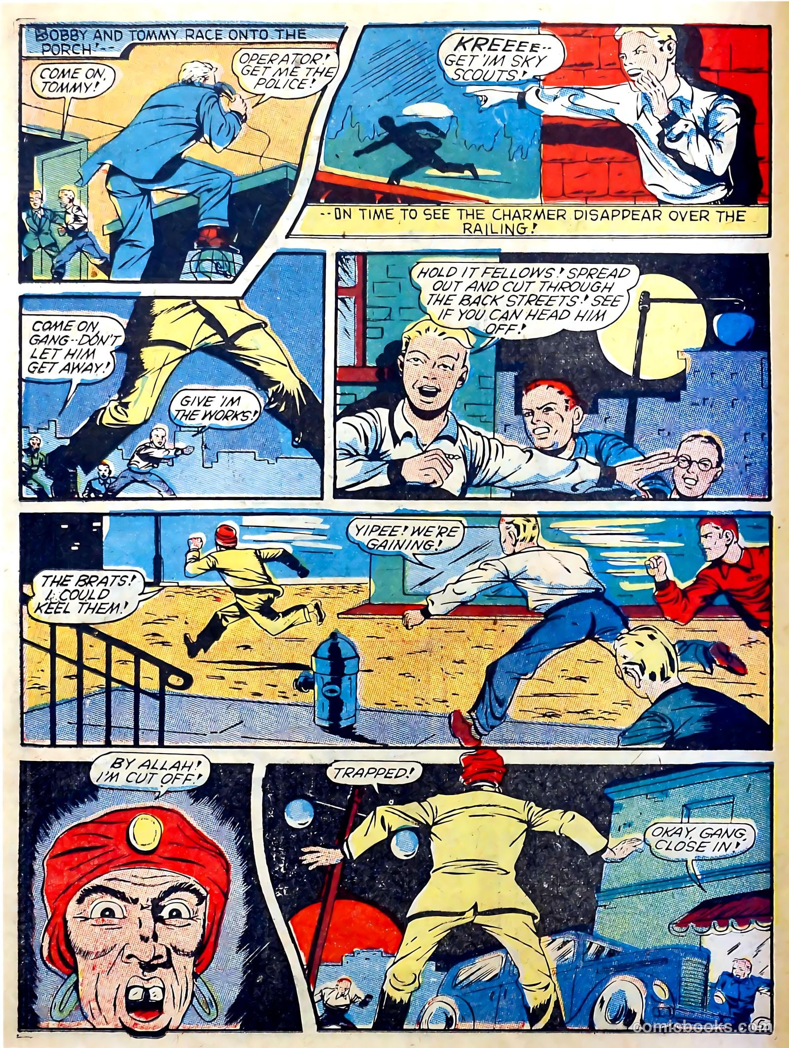 Captain Aero Comics #7 — page 44 of 68