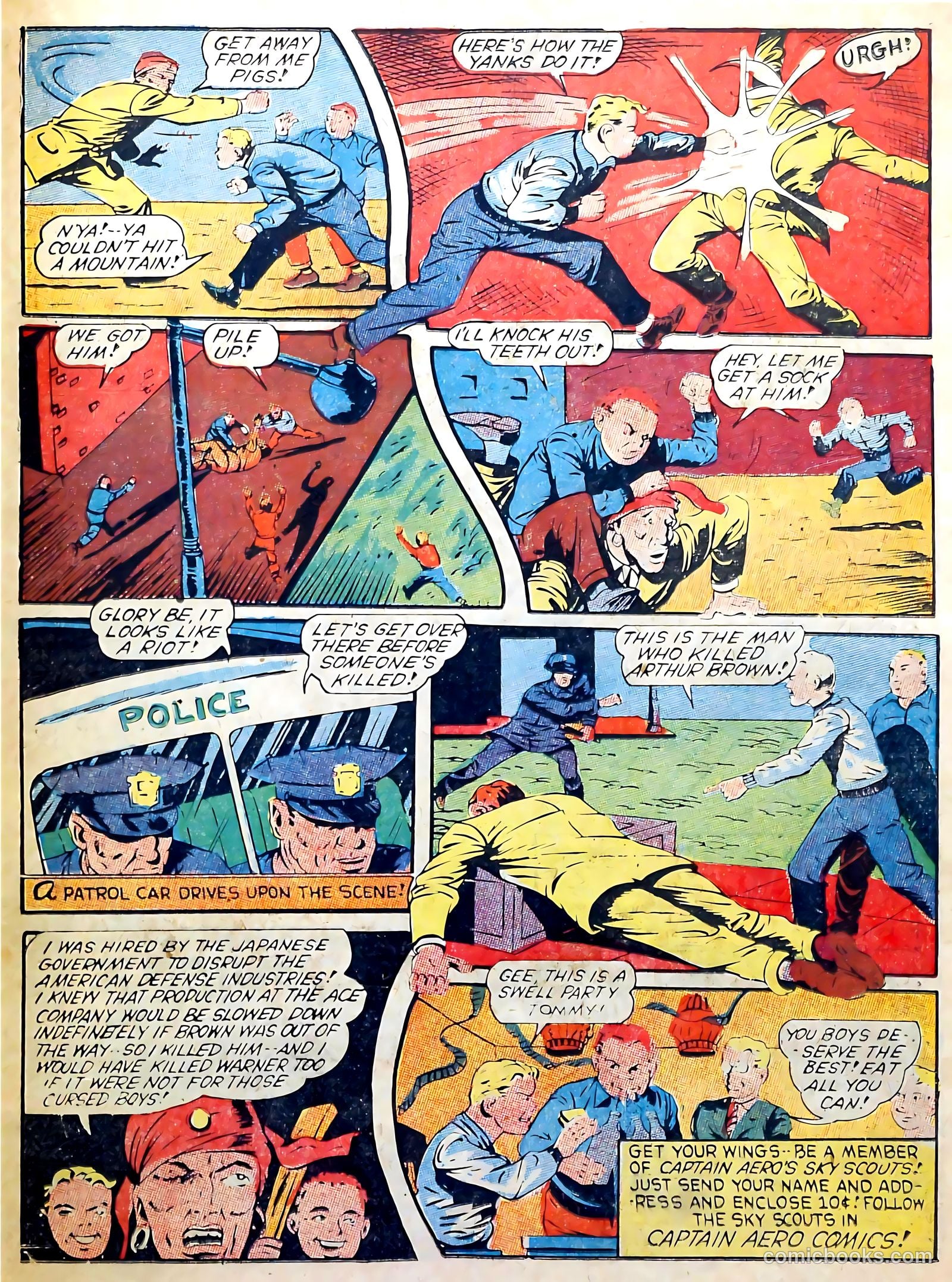 Captain Aero Comics #7 — page 45 of 68