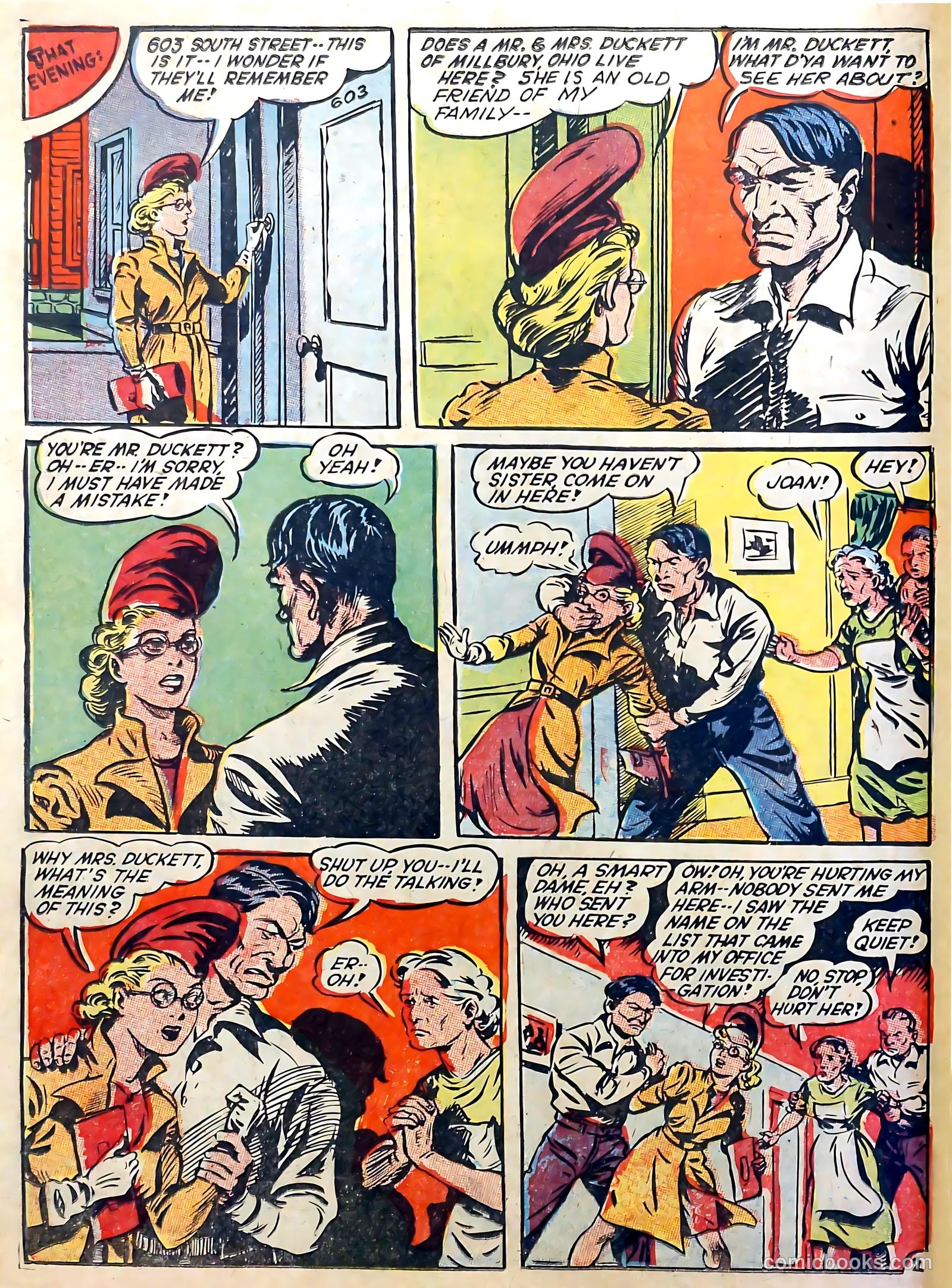 Captain Aero Comics #7 — page 48 of 68