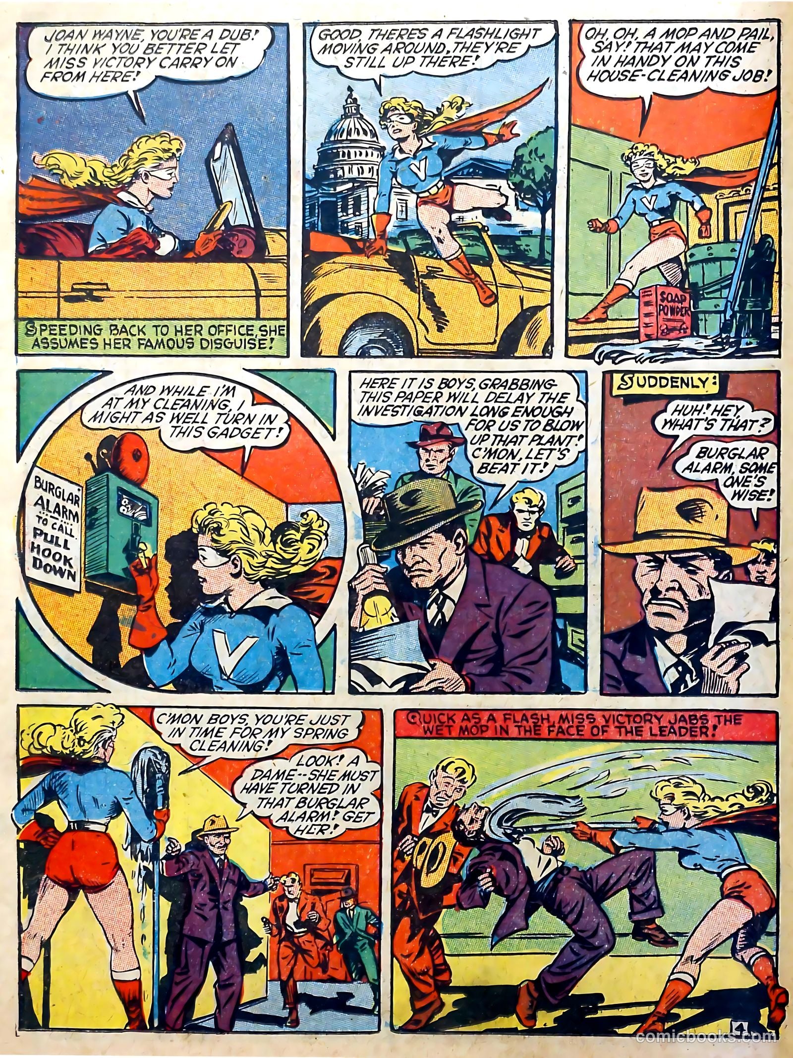Captain Aero Comics #7 — page 50 of 68