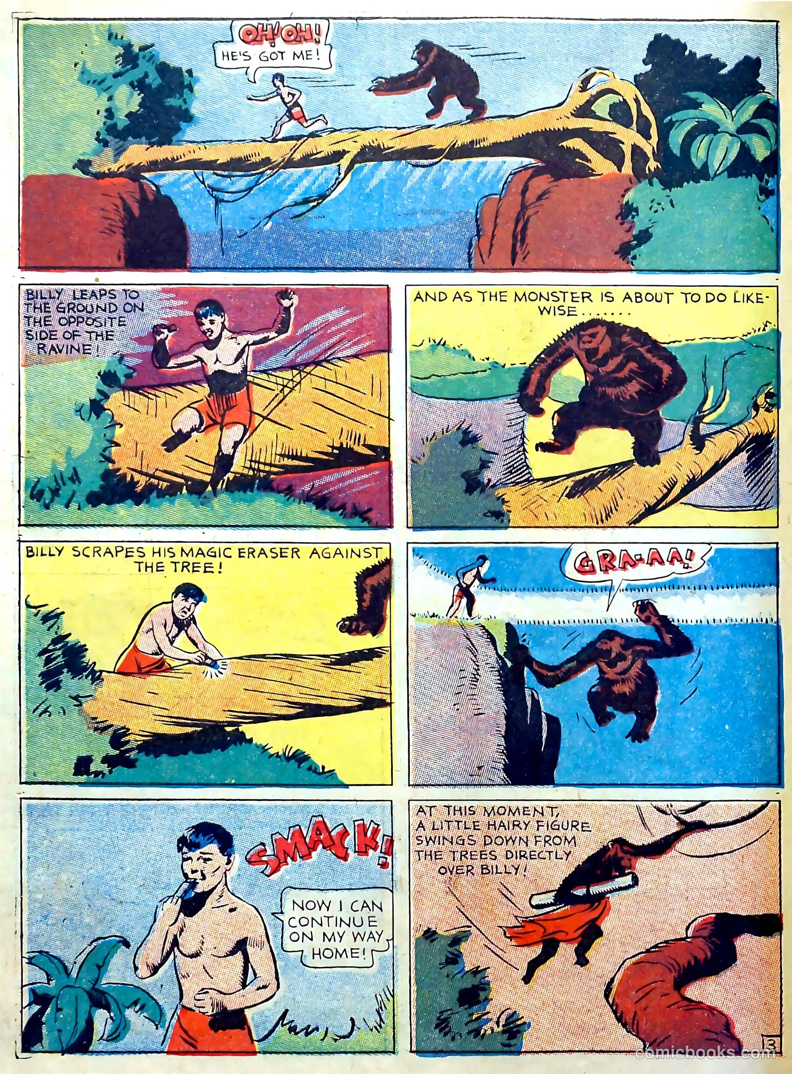 Captain Aero Comics #7 — page 54 of 68
