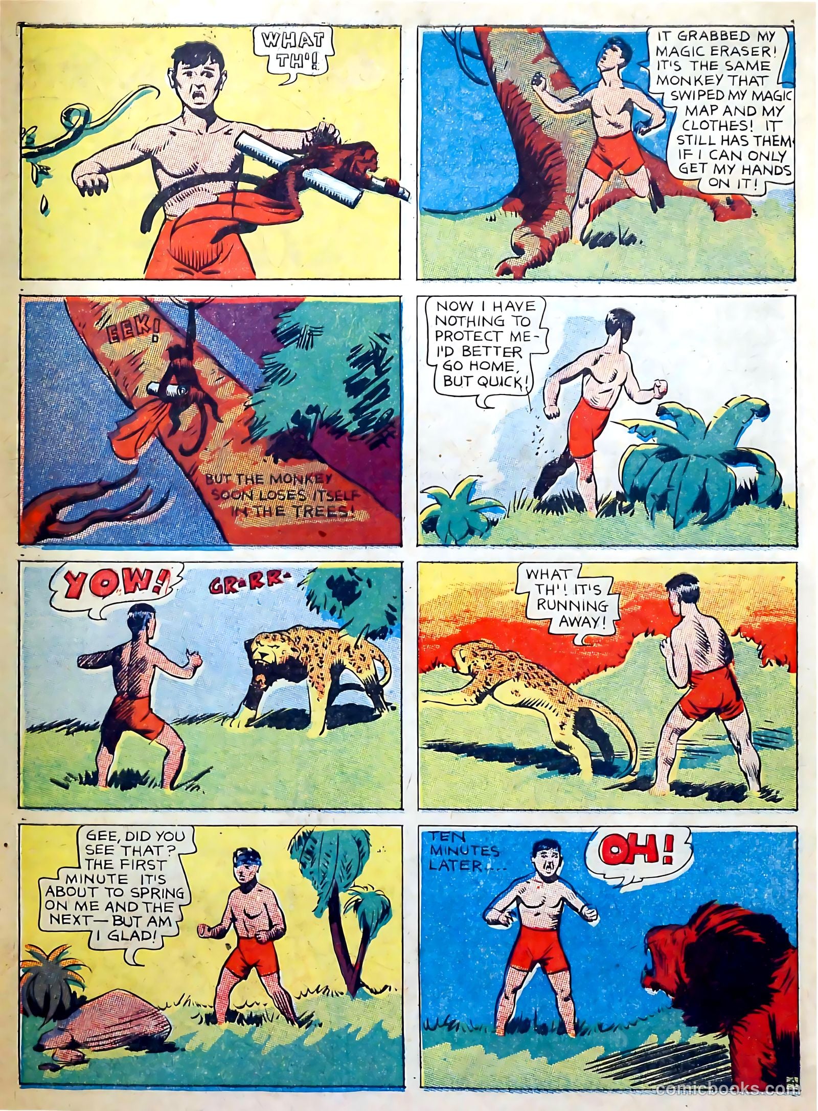 Captain Aero Comics #7 — page 55 of 68