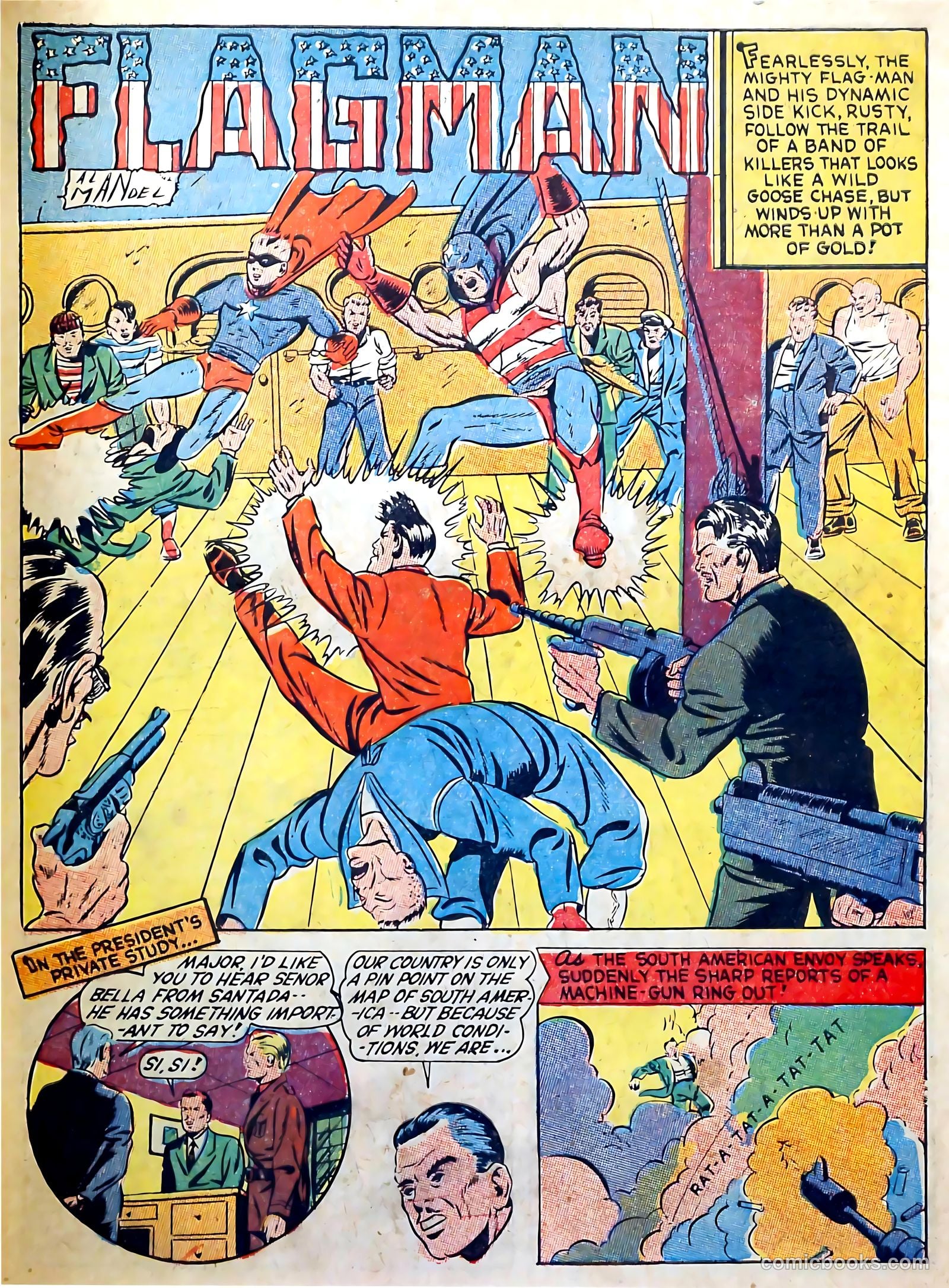 Captain Aero Comics #7 — page 59 of 68