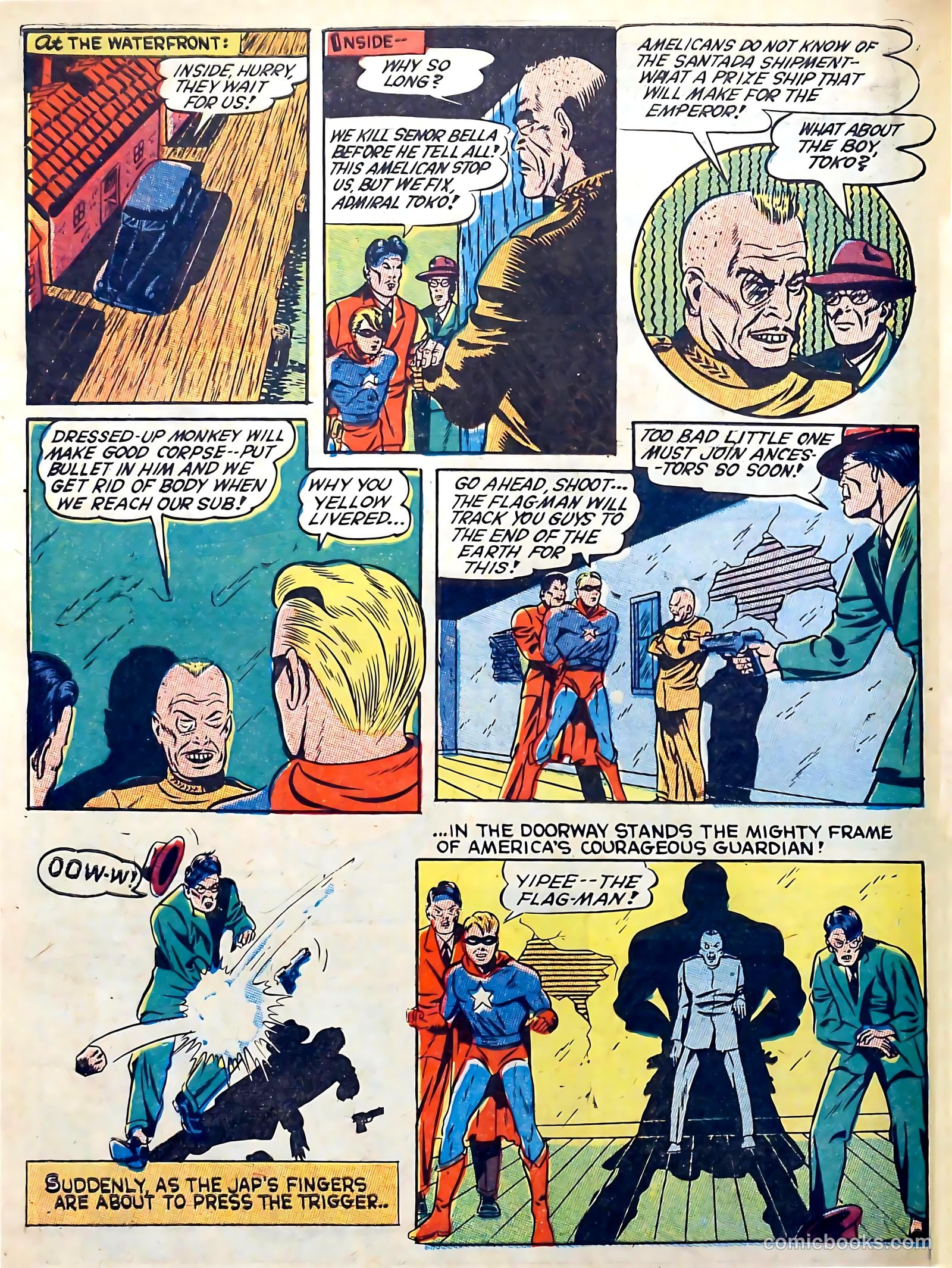 Captain Aero Comics #7 — page 62 of 68