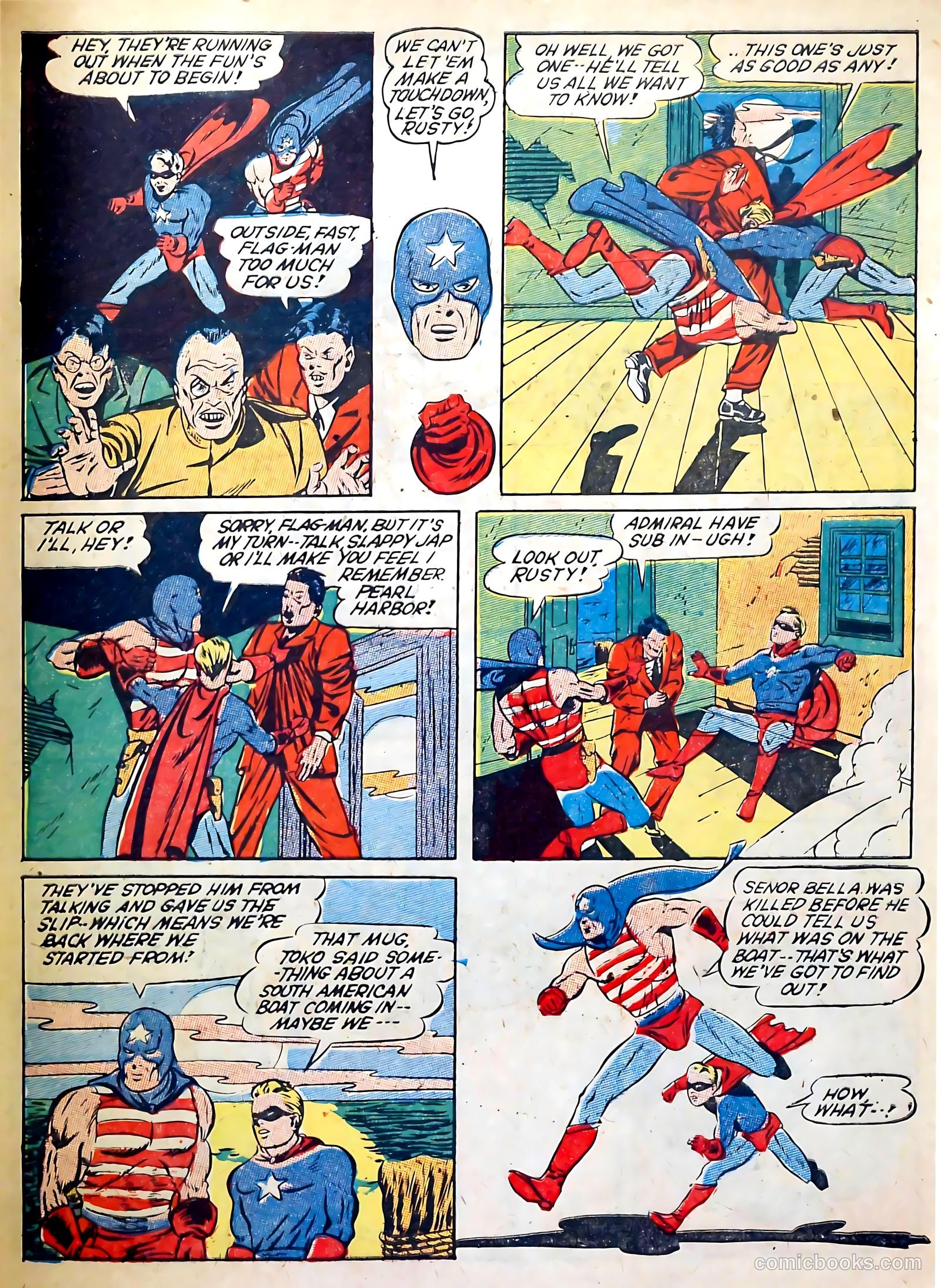 Captain Aero Comics #7 — page 63 of 68