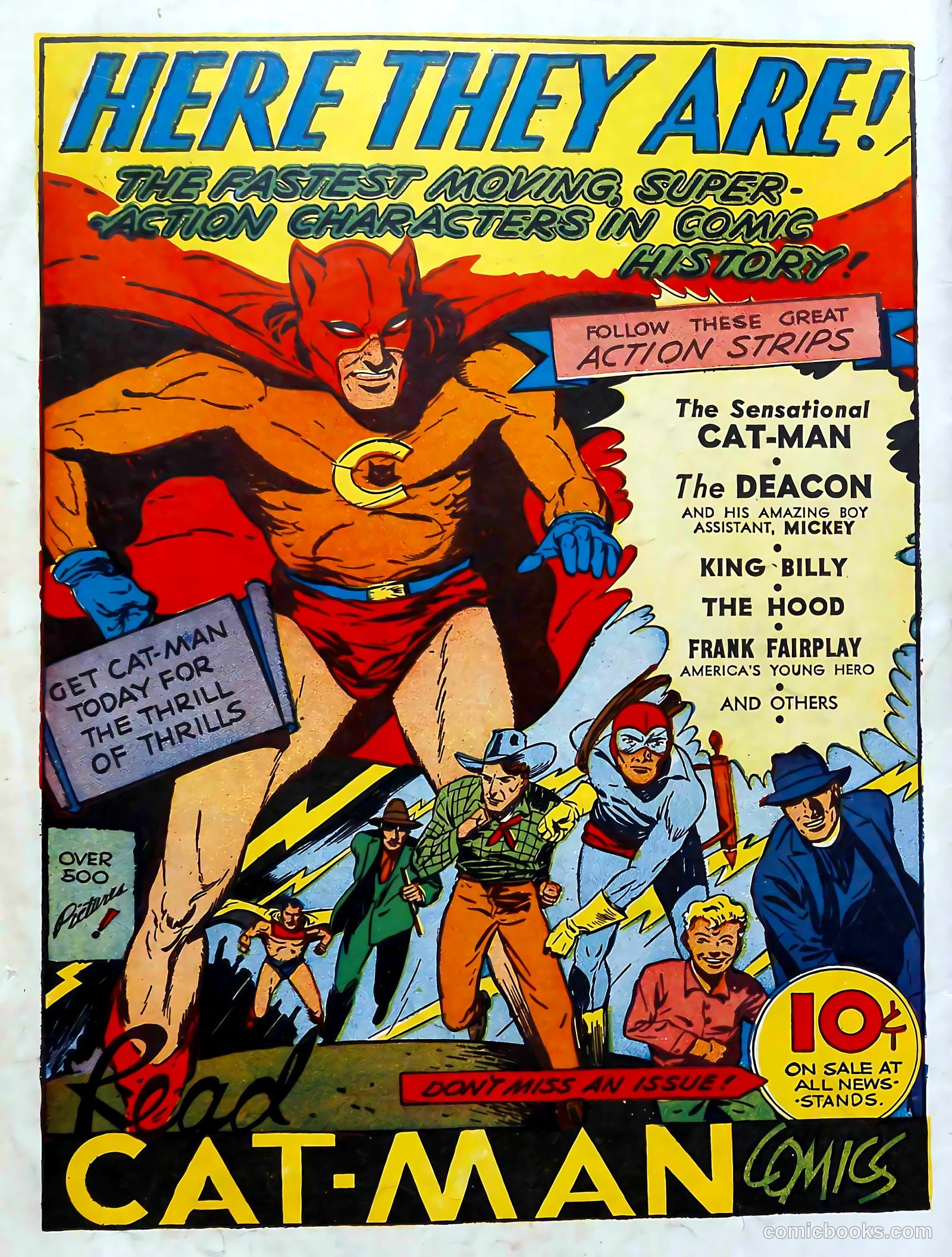 Captain Aero Comics #7 — page 68 of 68
