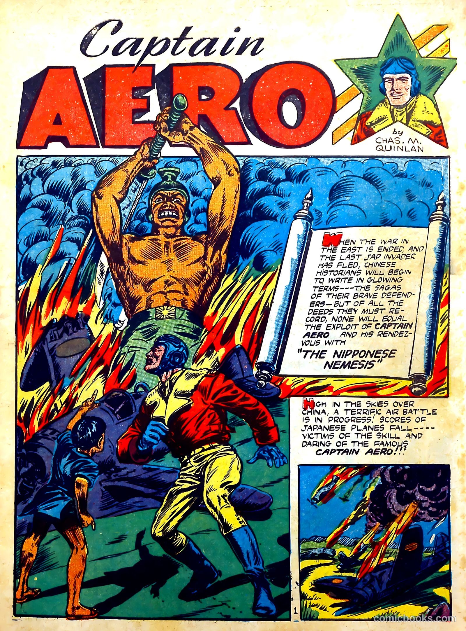 Captain Aero Comics #16 — page 3 of 52