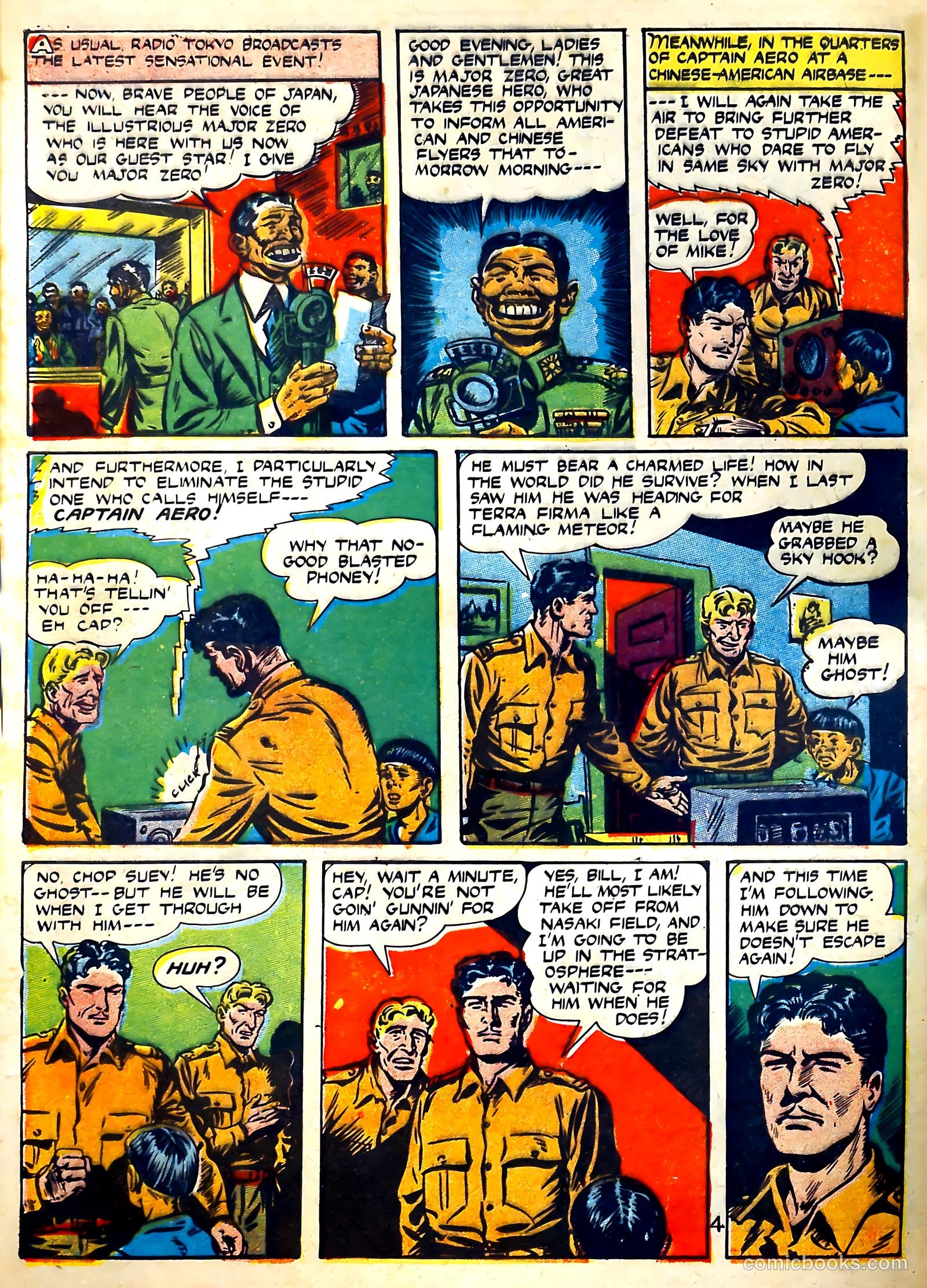 Captain Aero Comics #16 — page 6 of 52