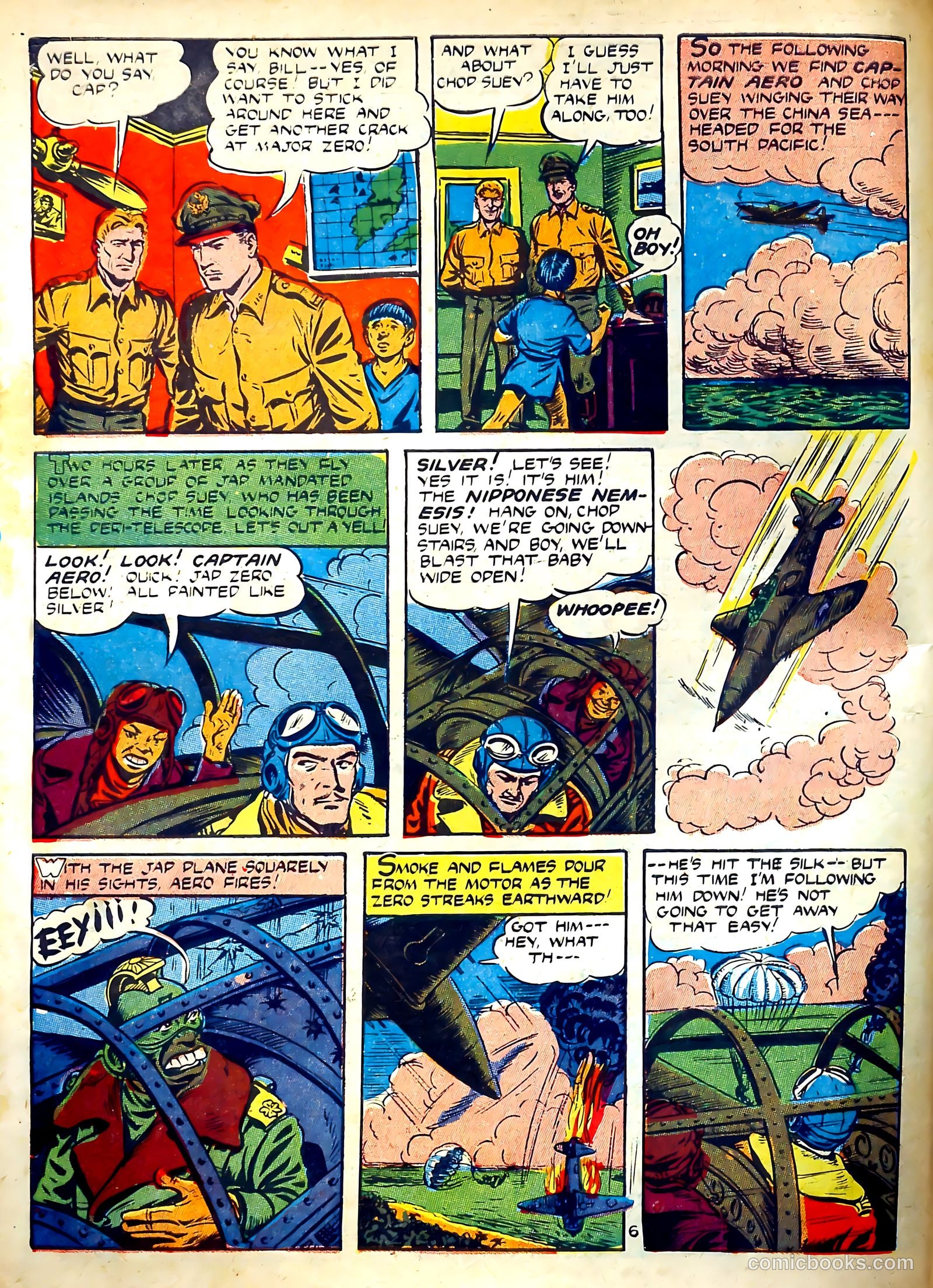 Captain Aero Comics #16 — page 8 of 52