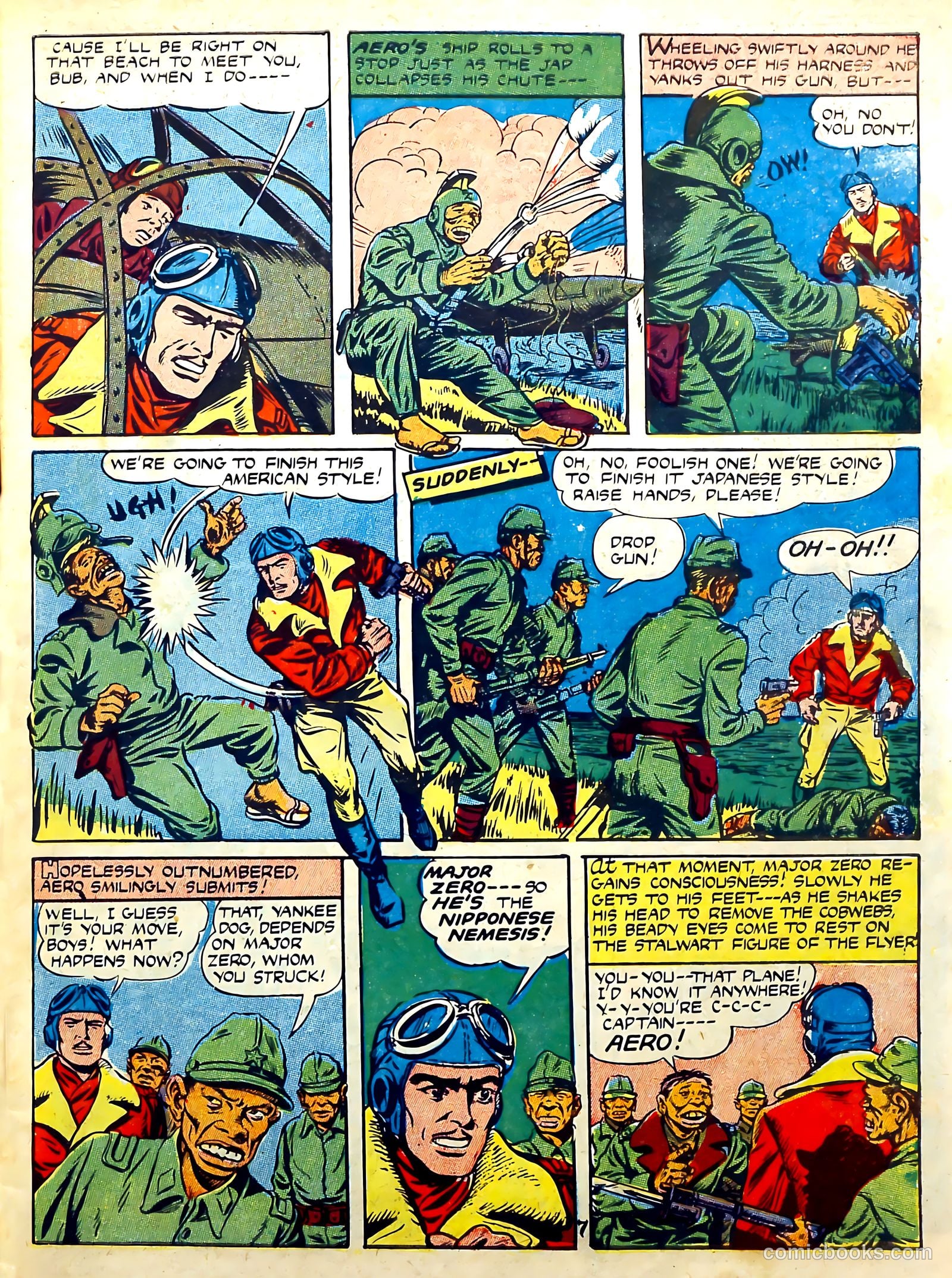 Captain Aero Comics #16 — page 9 of 52
