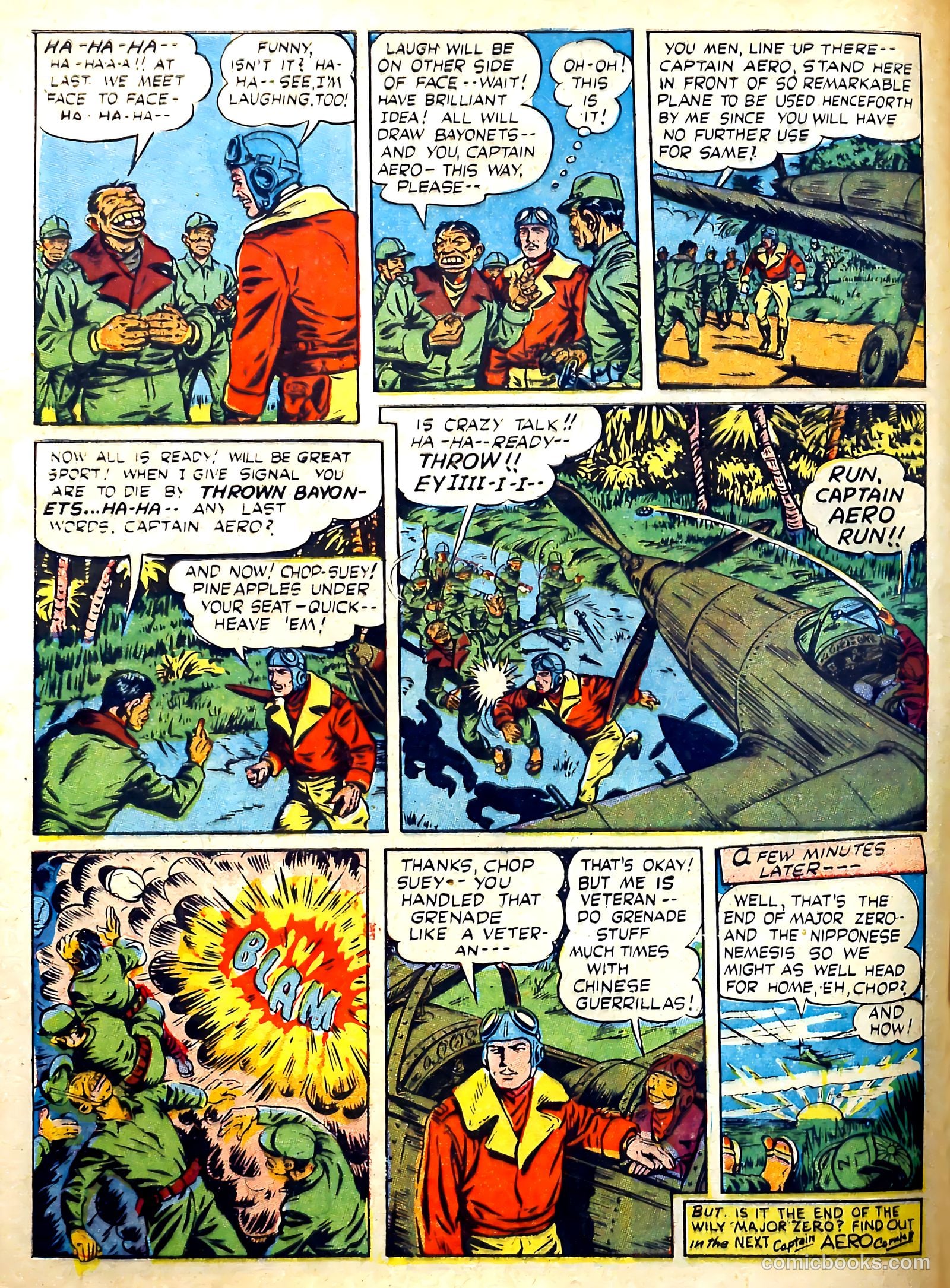 Captain Aero Comics #16 — page 10 of 52