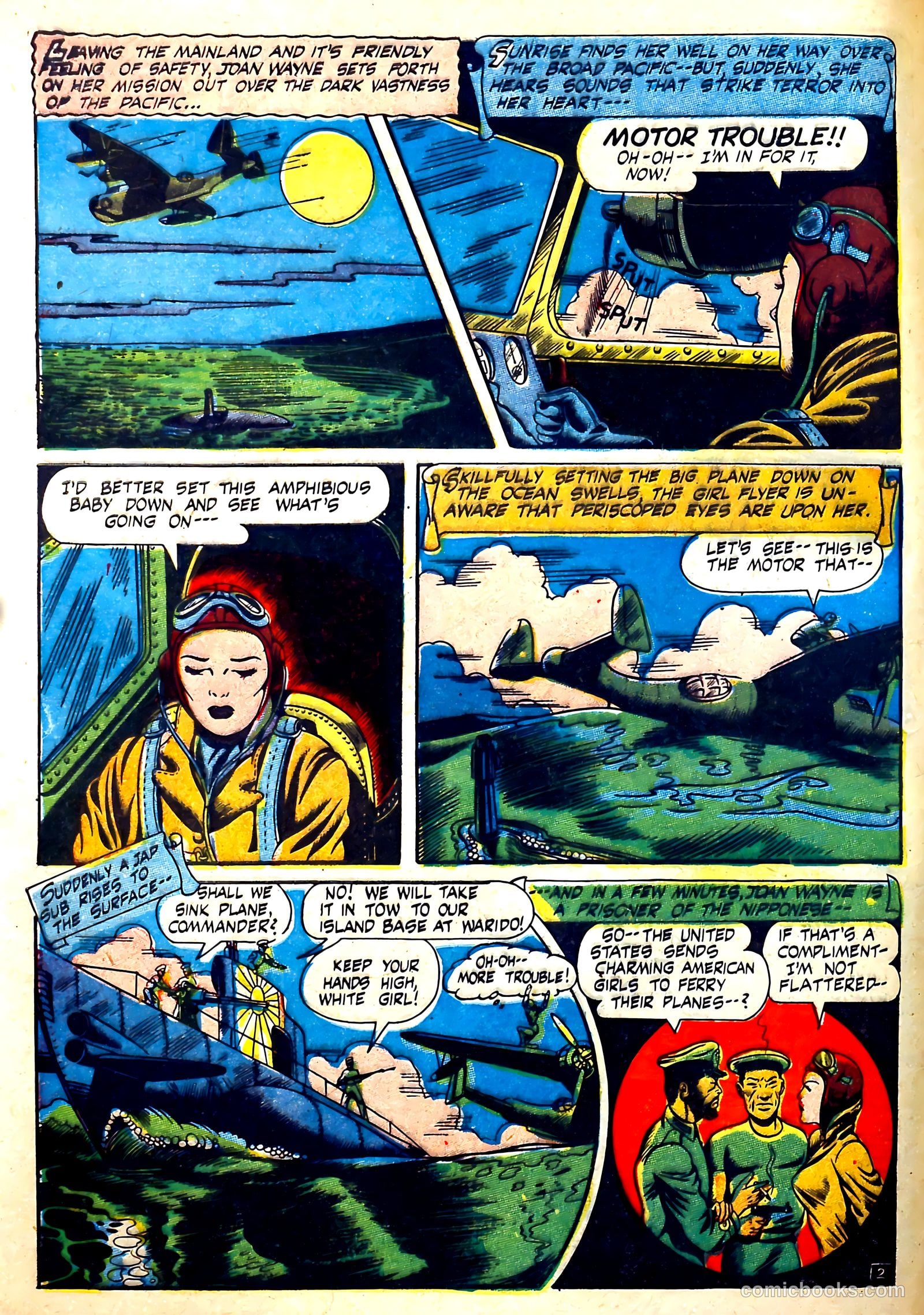 Captain Aero Comics #16 — page 12 of 52