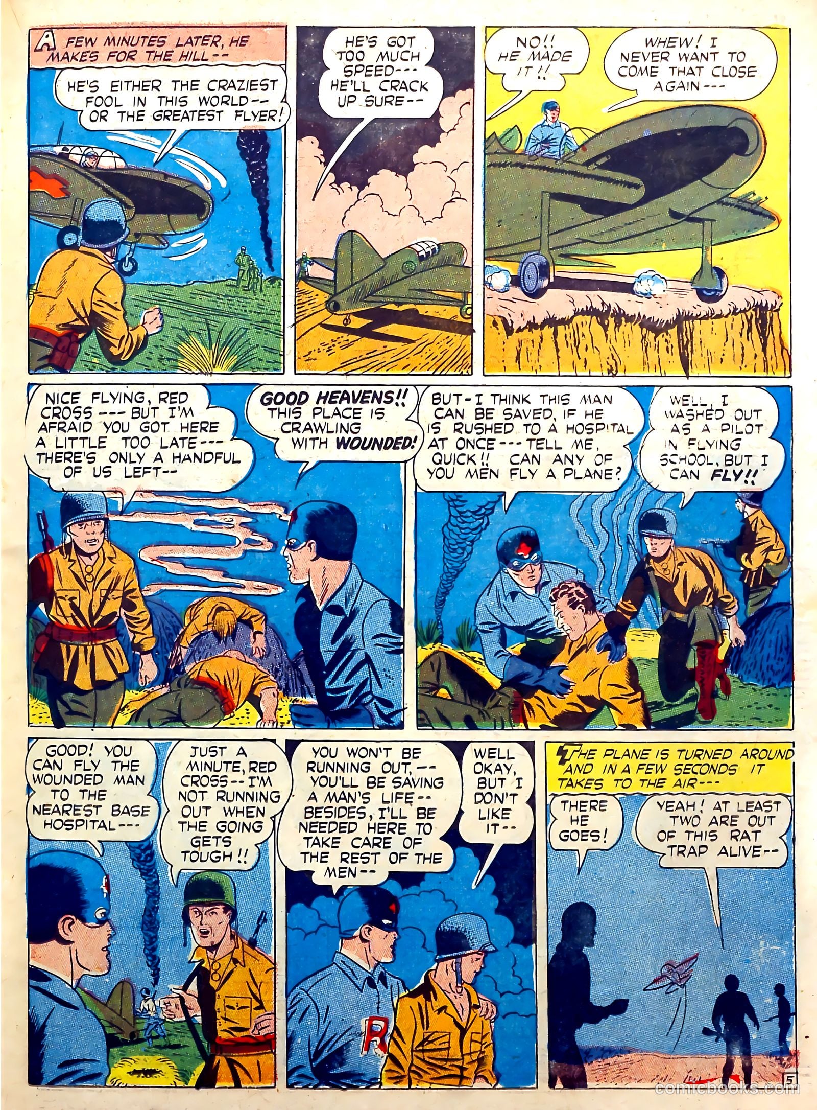 Captain Aero Comics #16 — page 21 of 52