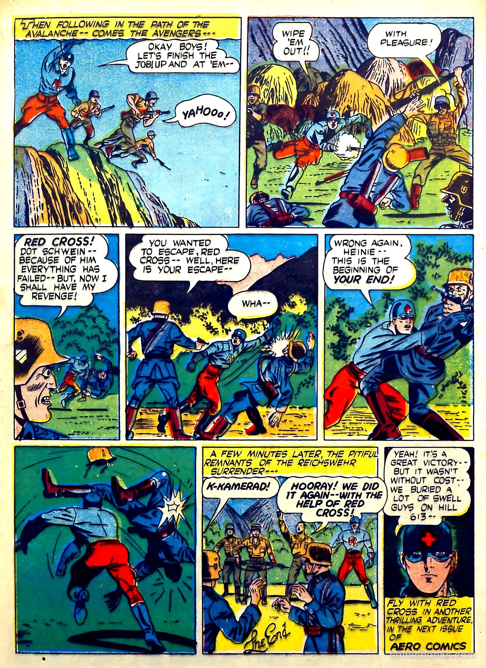 Captain Aero Comics #16 — page 23 of 52