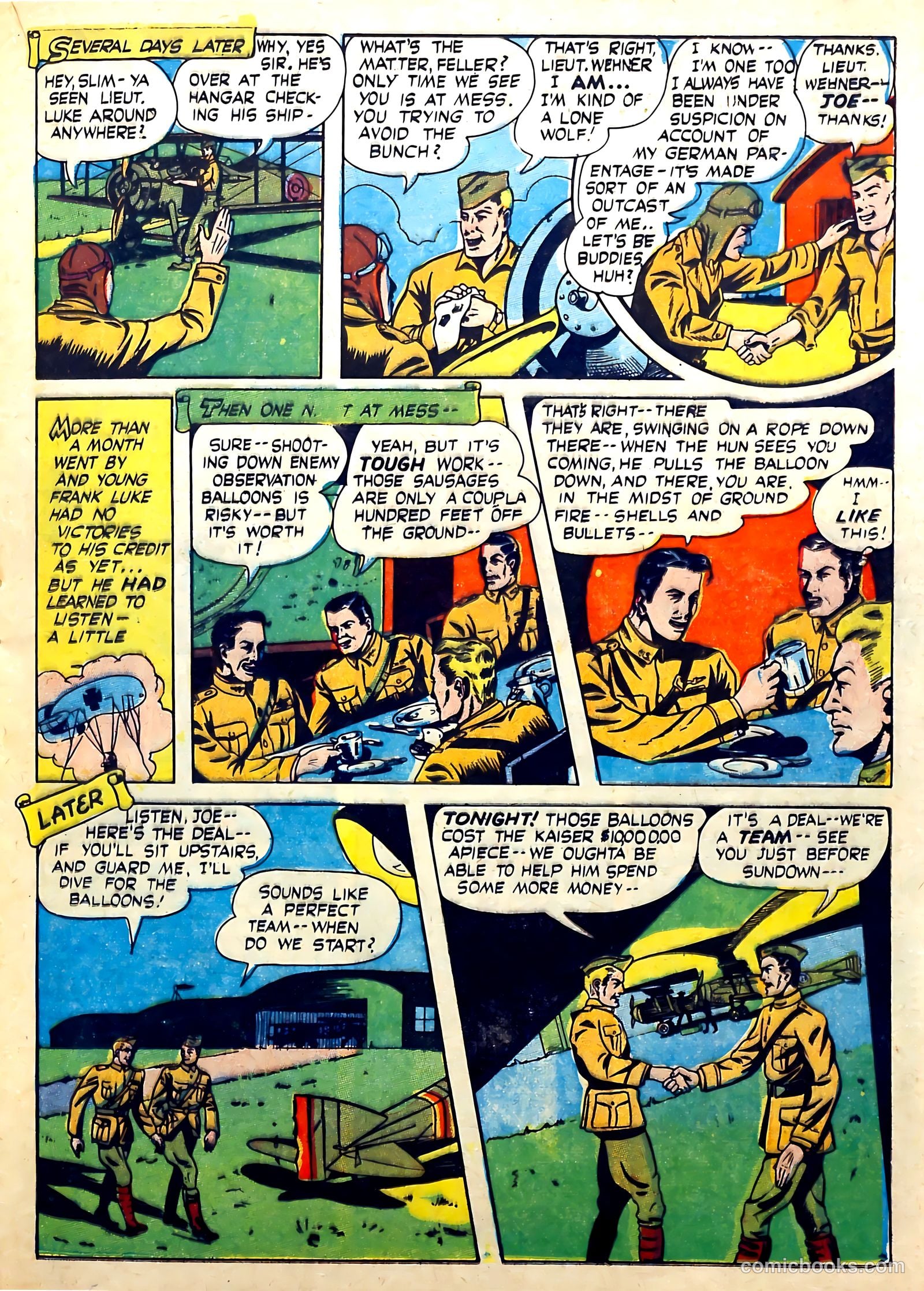 Captain Aero Comics #16 — page 25 of 52