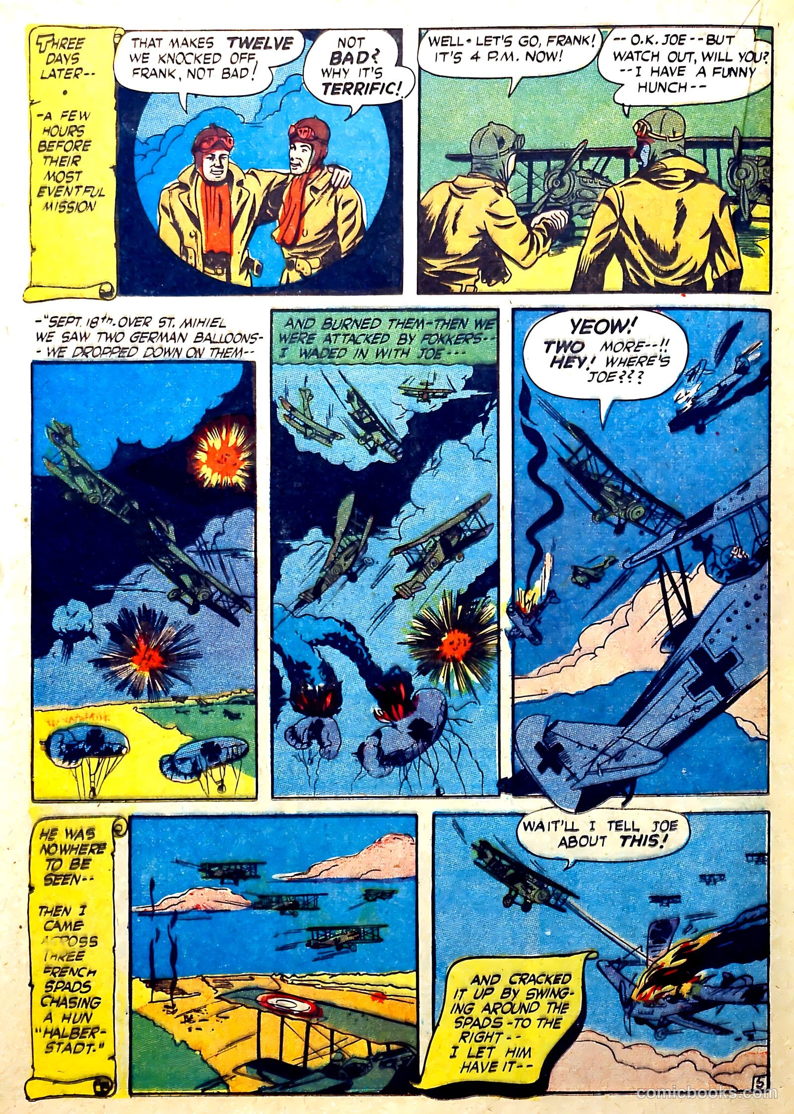 Captain Aero Comics #16 — page 28 of 52