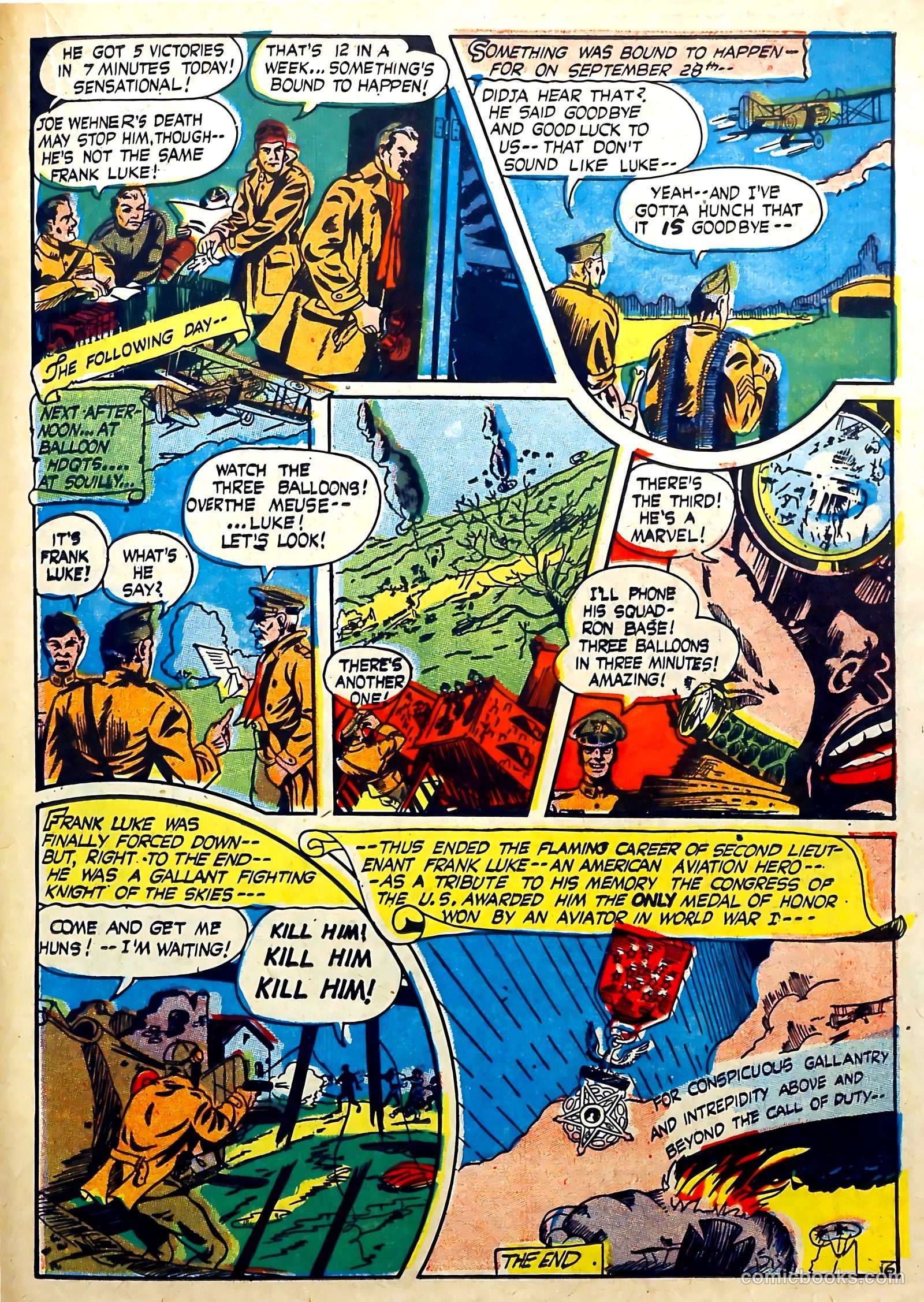Captain Aero Comics #16 — page 29 of 52