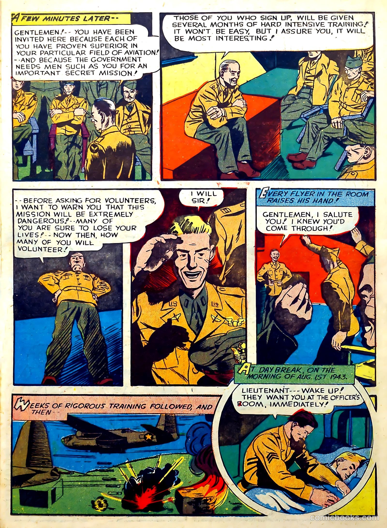 Captain Aero Comics #16 — page 38 of 52