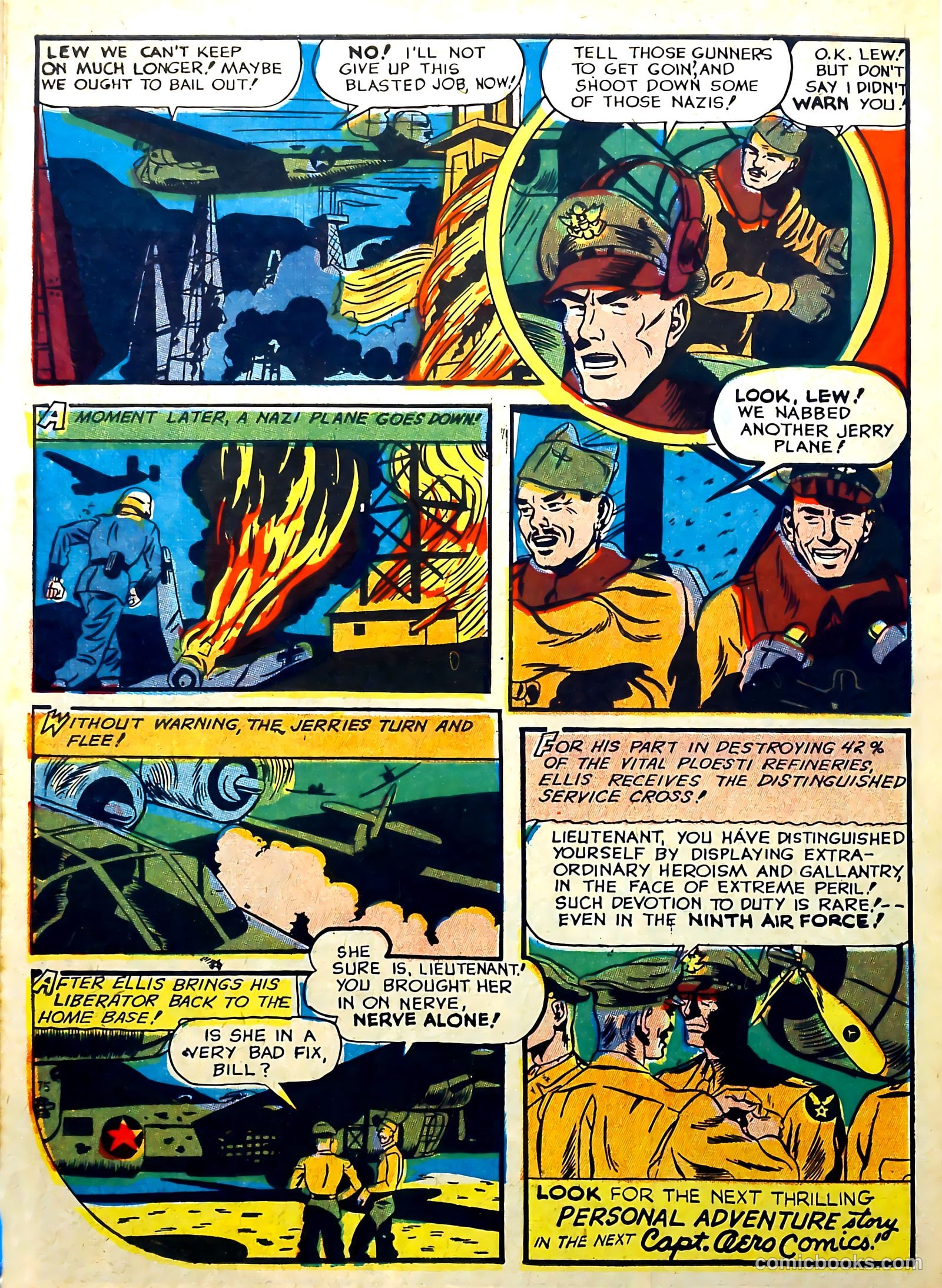 Captain Aero Comics #16 — page 42 of 52