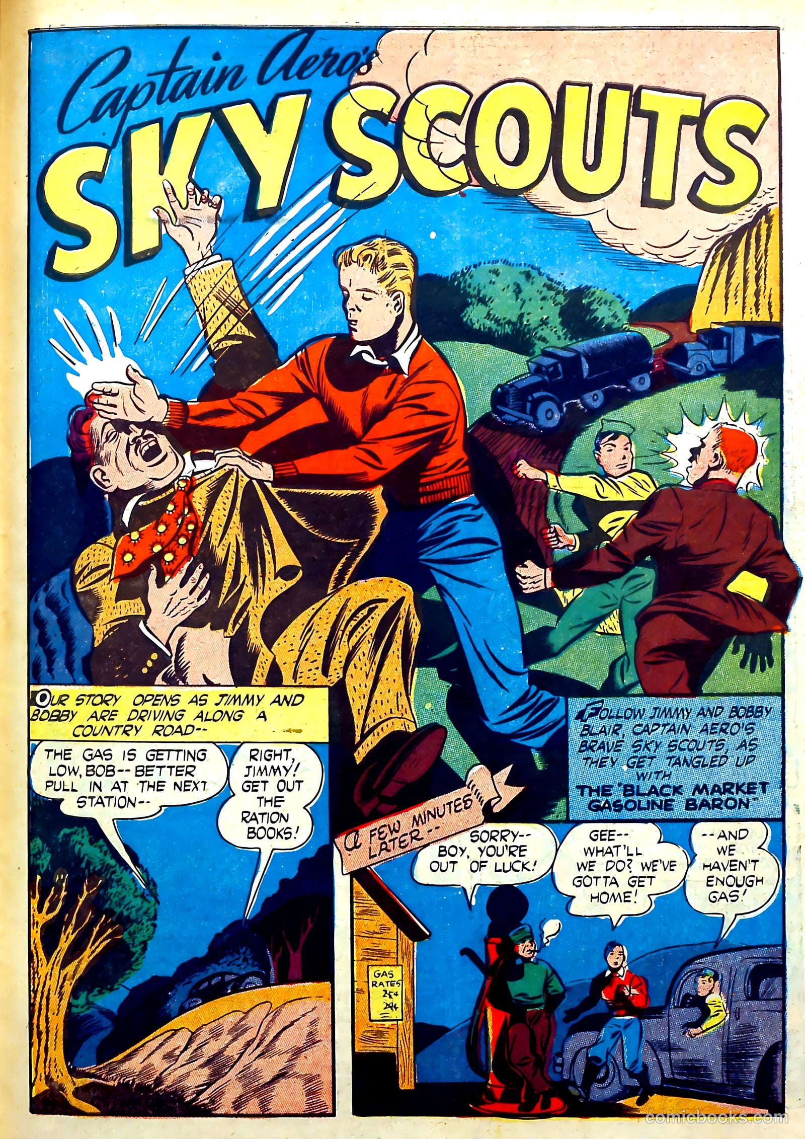 Captain Aero Comics #16 — page 45 of 52