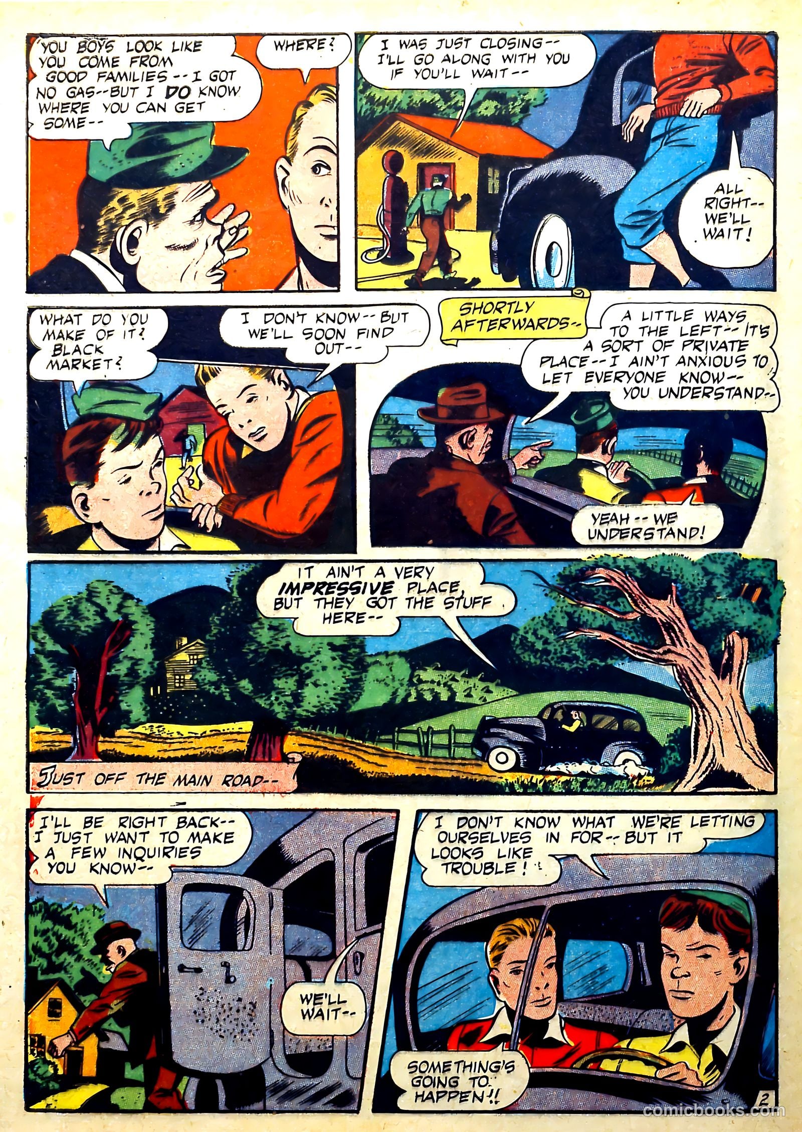 Captain Aero Comics #16 — page 46 of 52