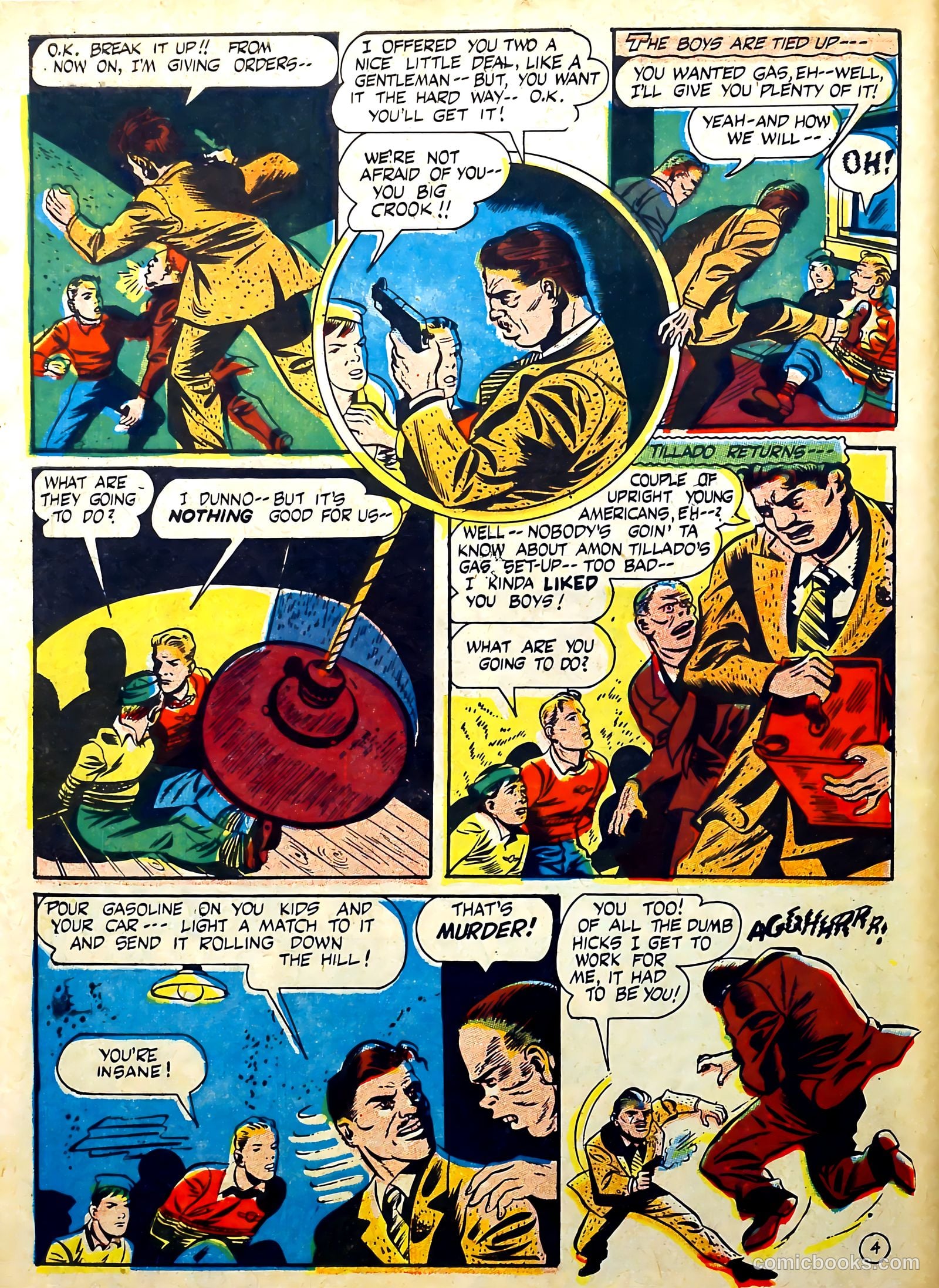 Captain Aero Comics #16 — page 48 of 52