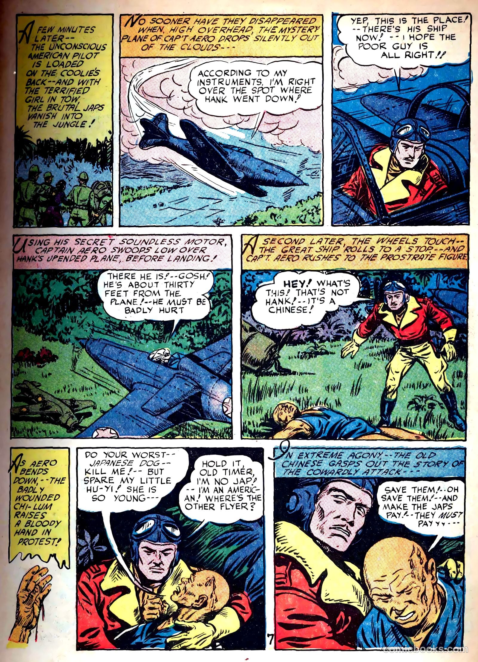 Captain Aero Comics #14 — page 9 of 60