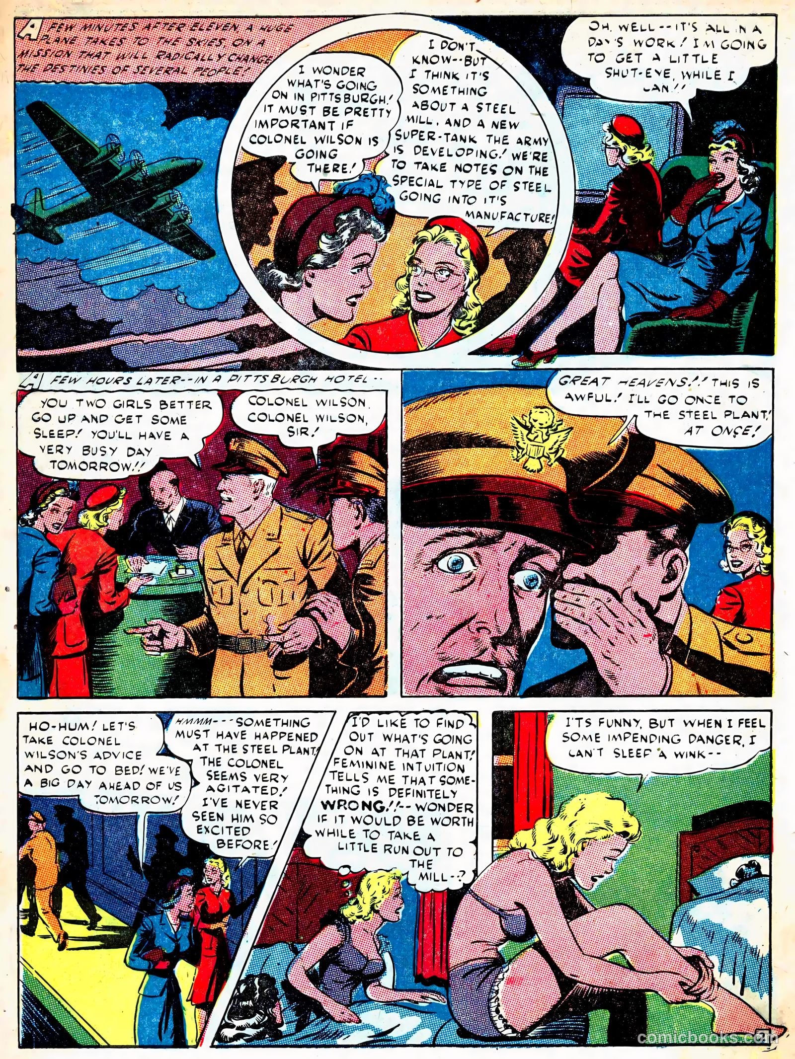 Captain Aero Comics #14 — page 13 of 60