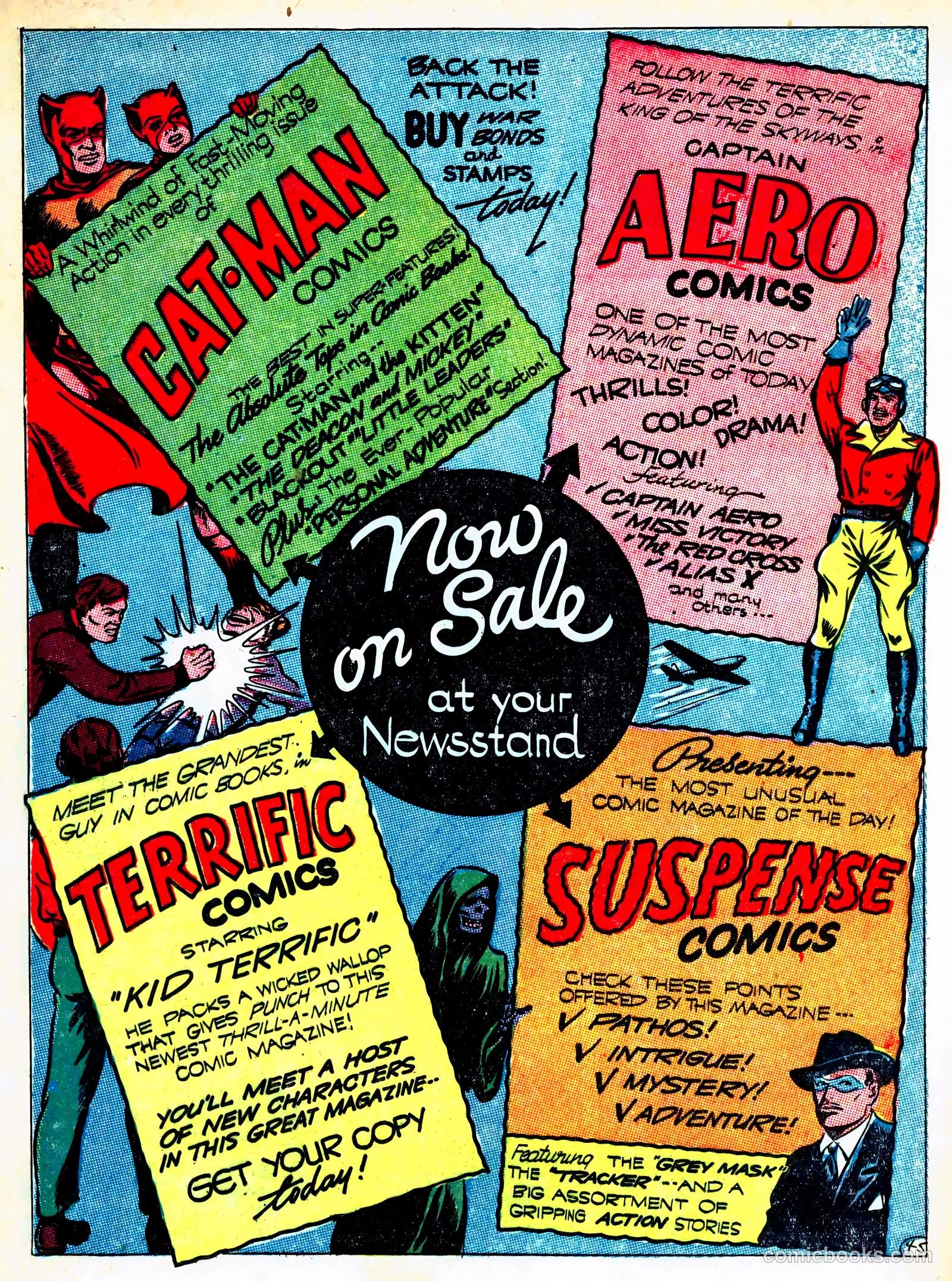 Captain Aero Comics #14 — page 31 of 60
