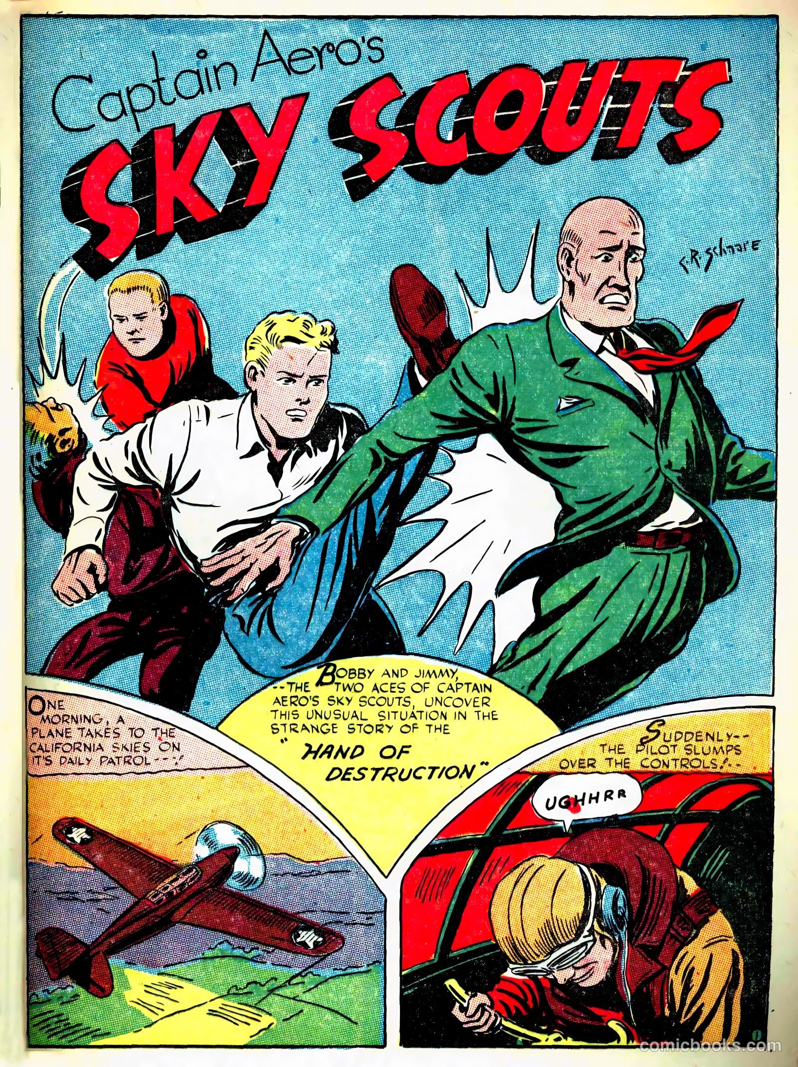 Captain Aero Comics #14 — page 45 of 60