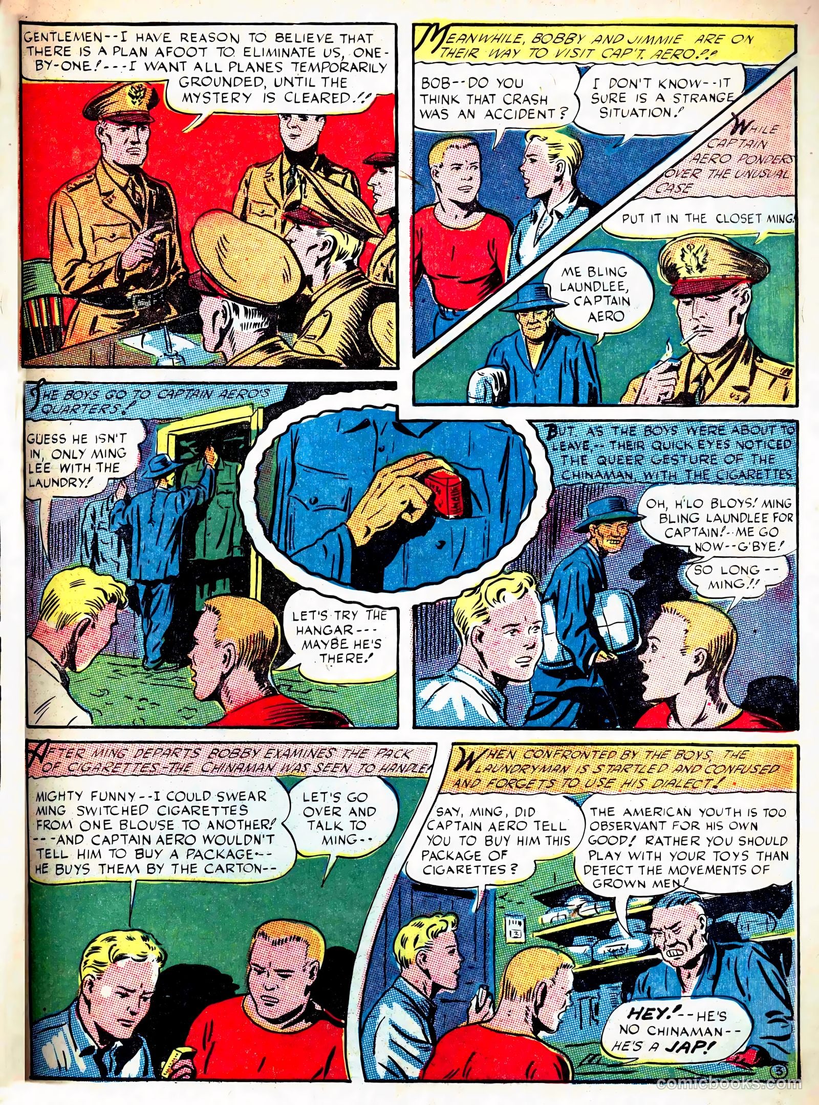 Captain Aero Comics #14 — page 47 of 60