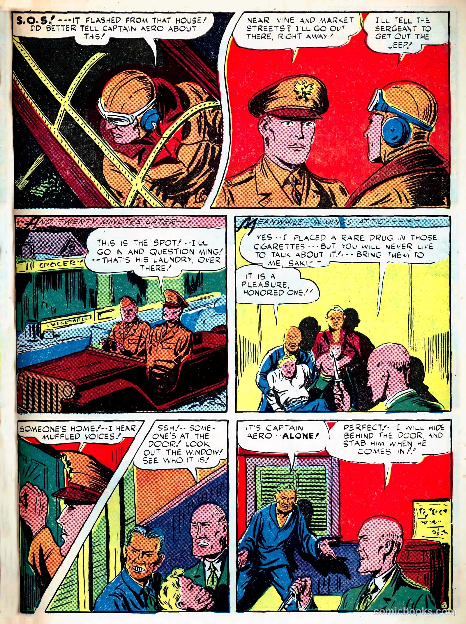 Captain Aero Comics #14 — page 49 of 60