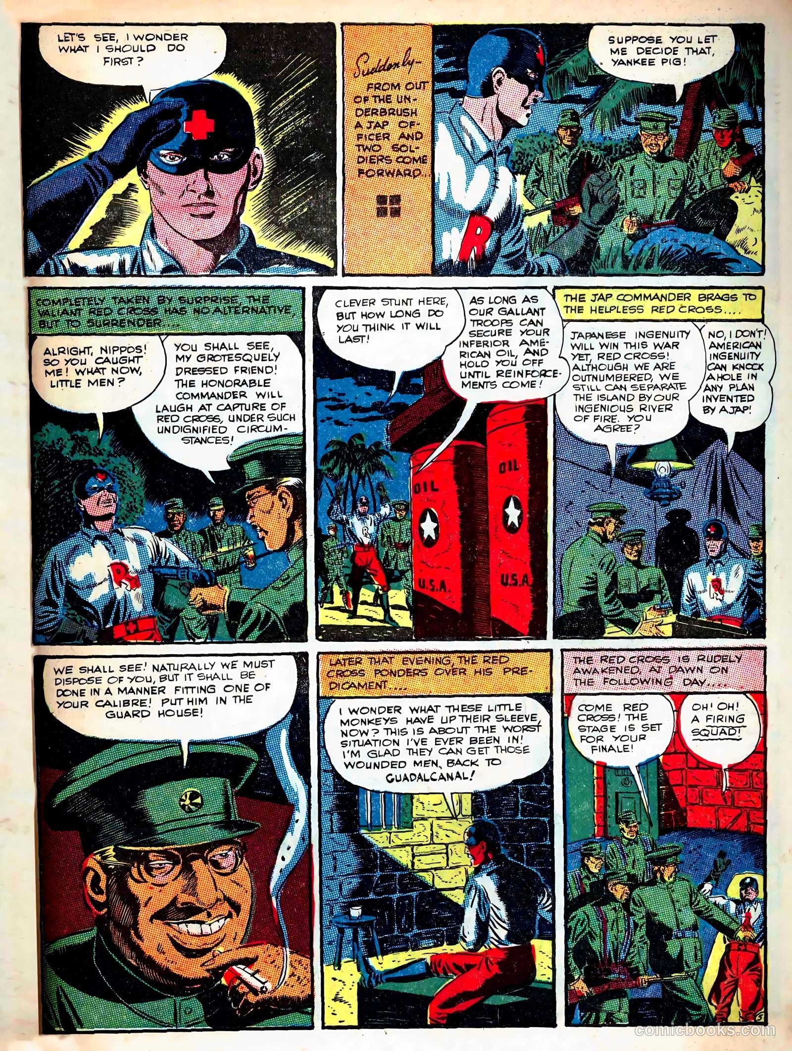 Captain Aero Comics #14 — page 55 of 60