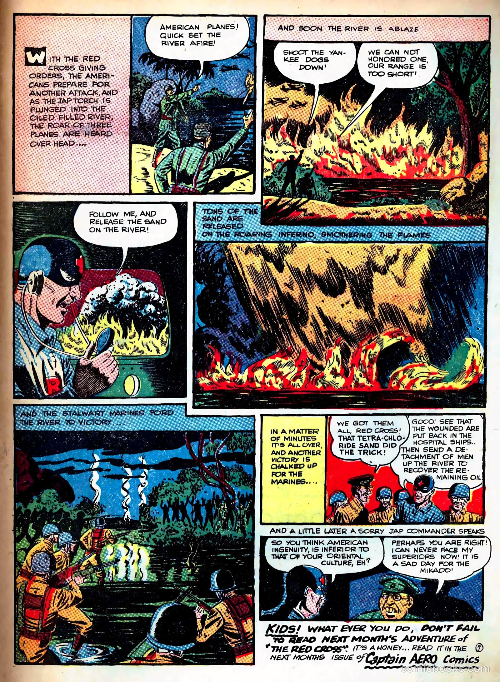 Captain Aero Comics #14 — page 57 of 60