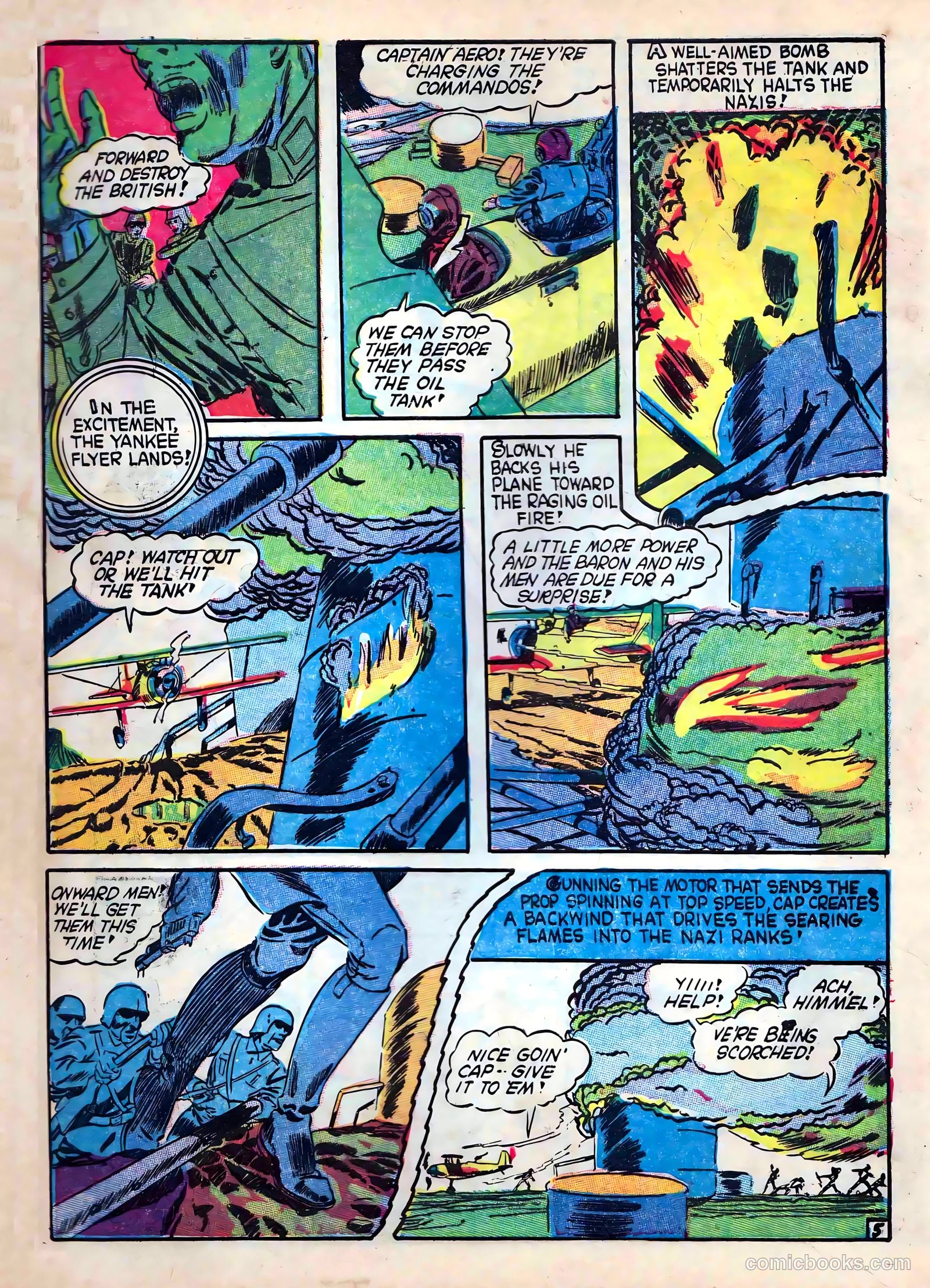 Captain Aero Comics #9 — page 7 of 68