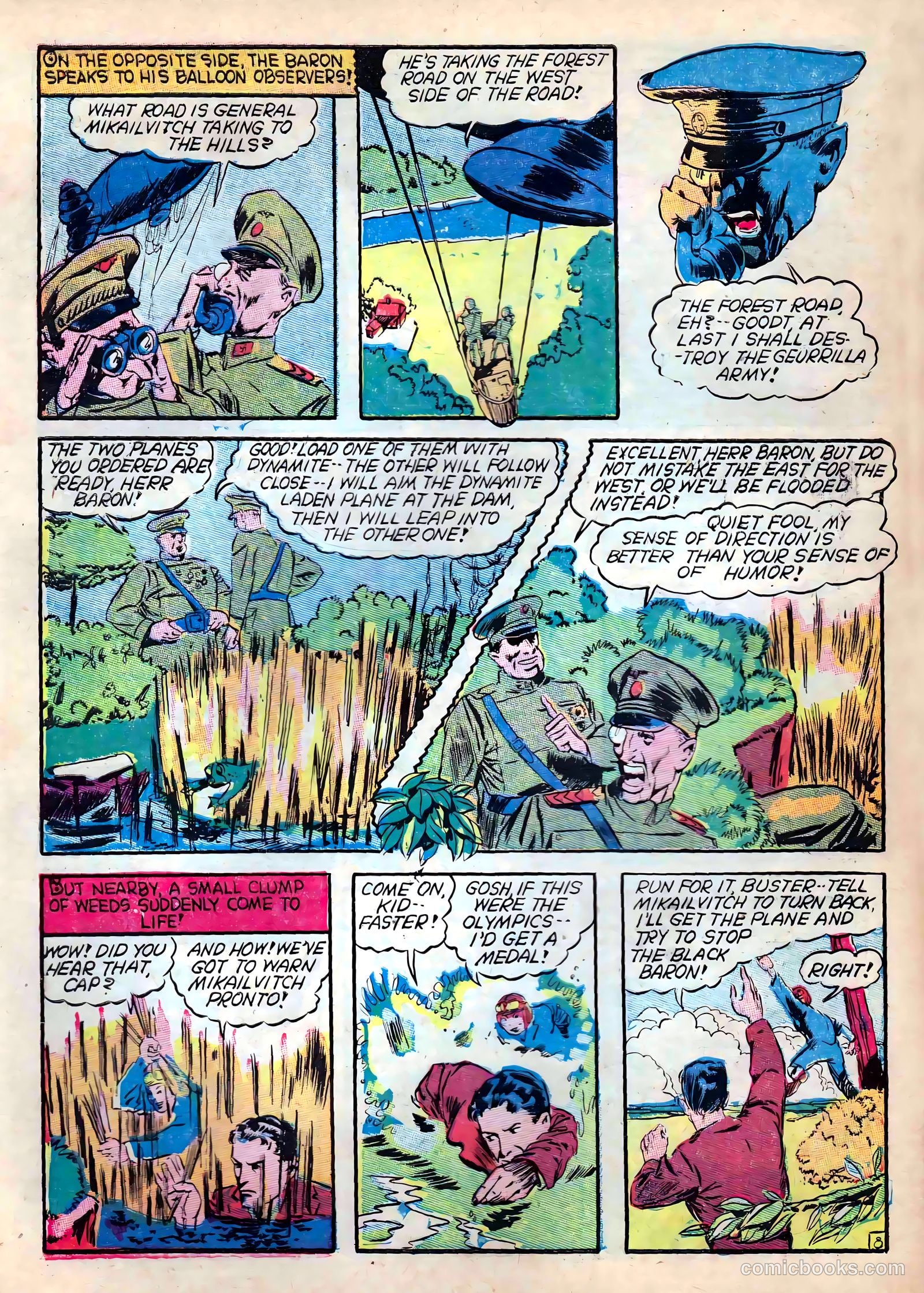 Captain Aero Comics #9 — page 10 of 68