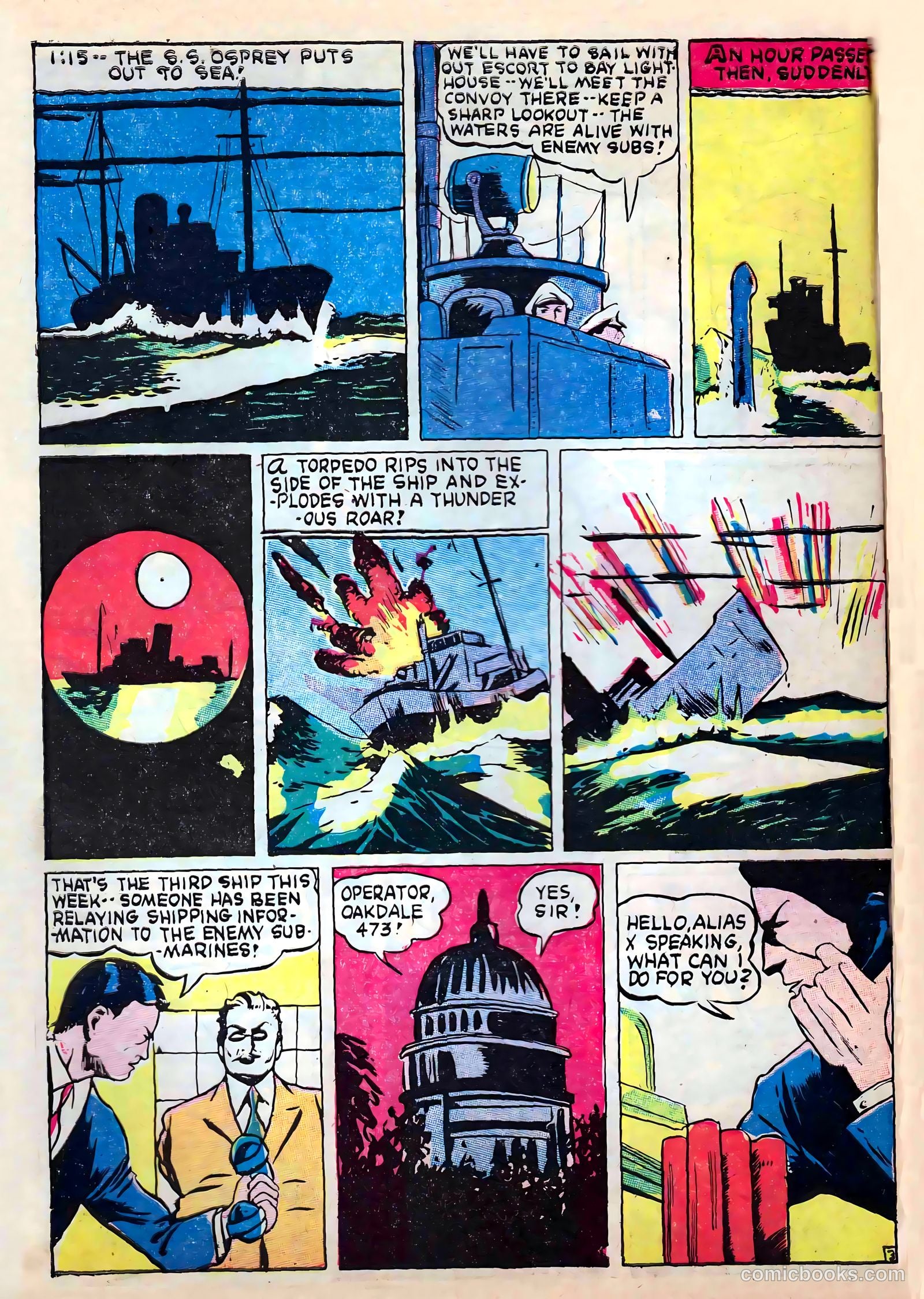 Captain Aero Comics #9 — page 16 of 68