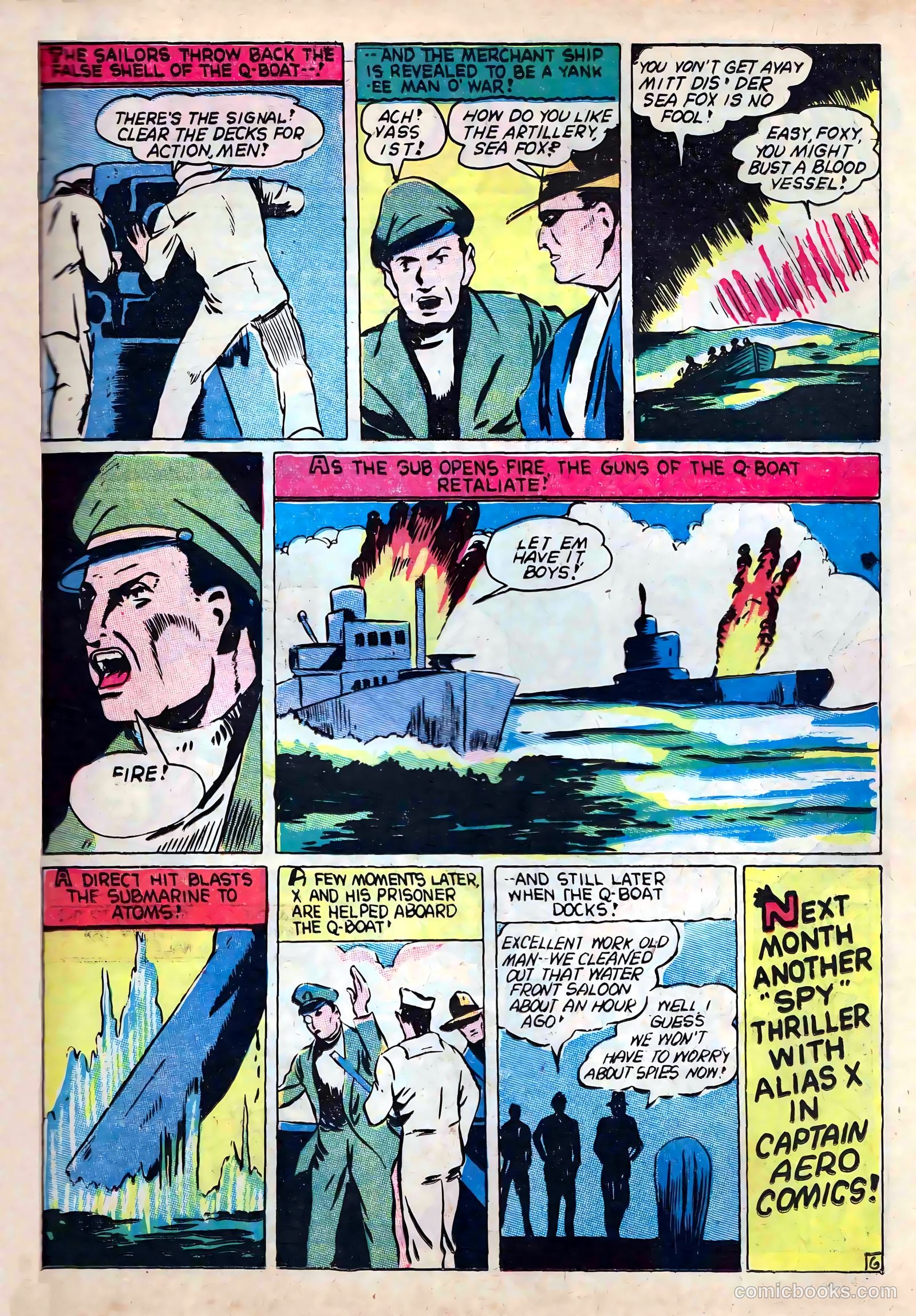 Captain Aero Comics #9 — page 19 of 68