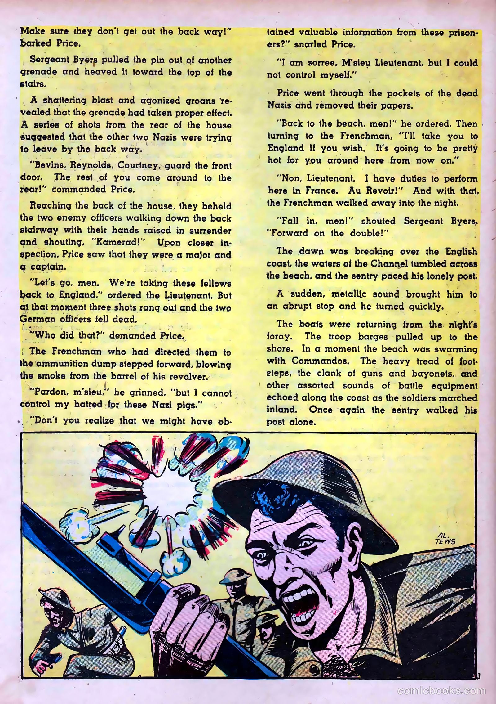 Captain Aero Comics #9 — page 36 of 68