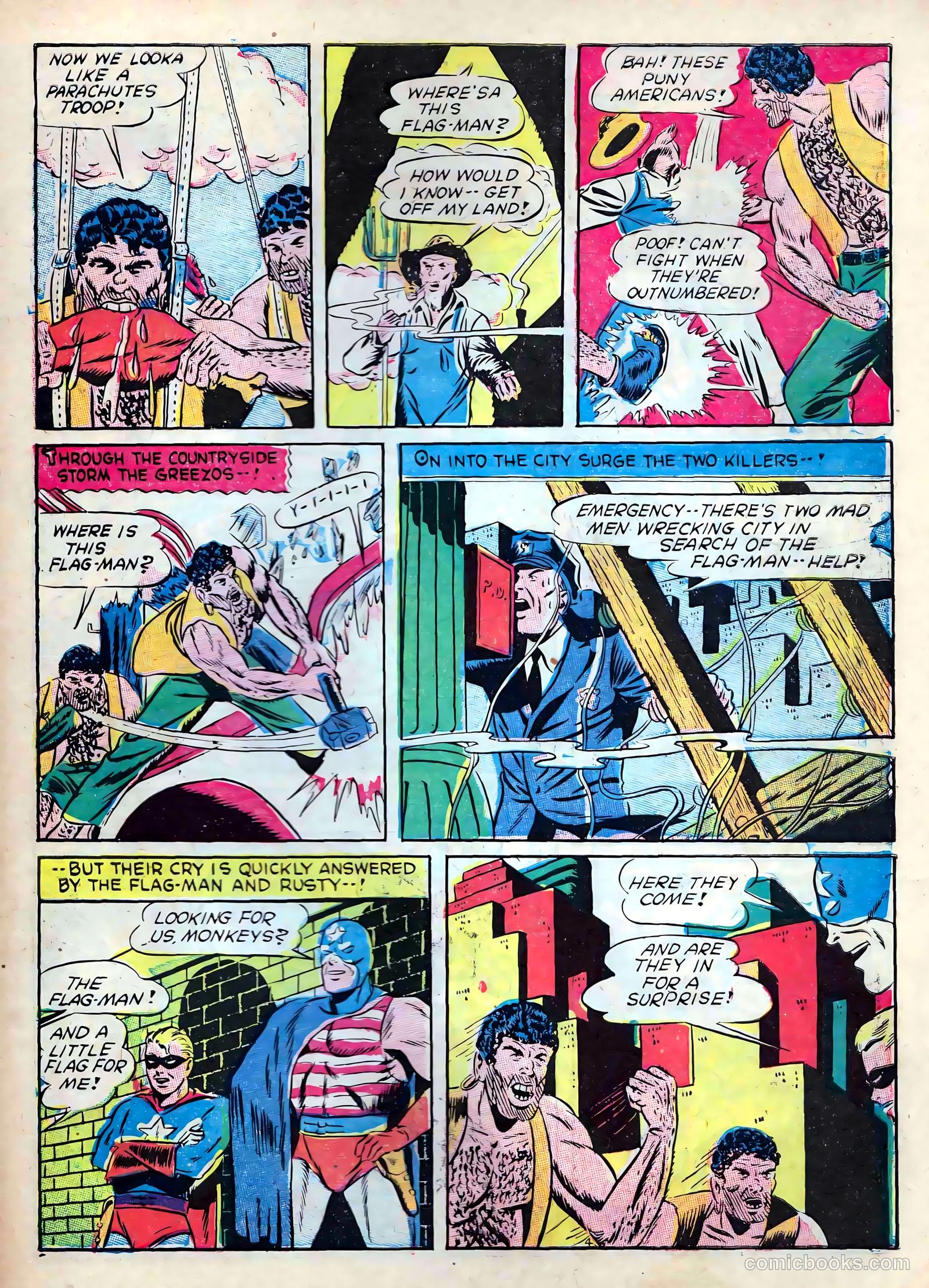 Captain Aero Comics #9 — page 61 of 68