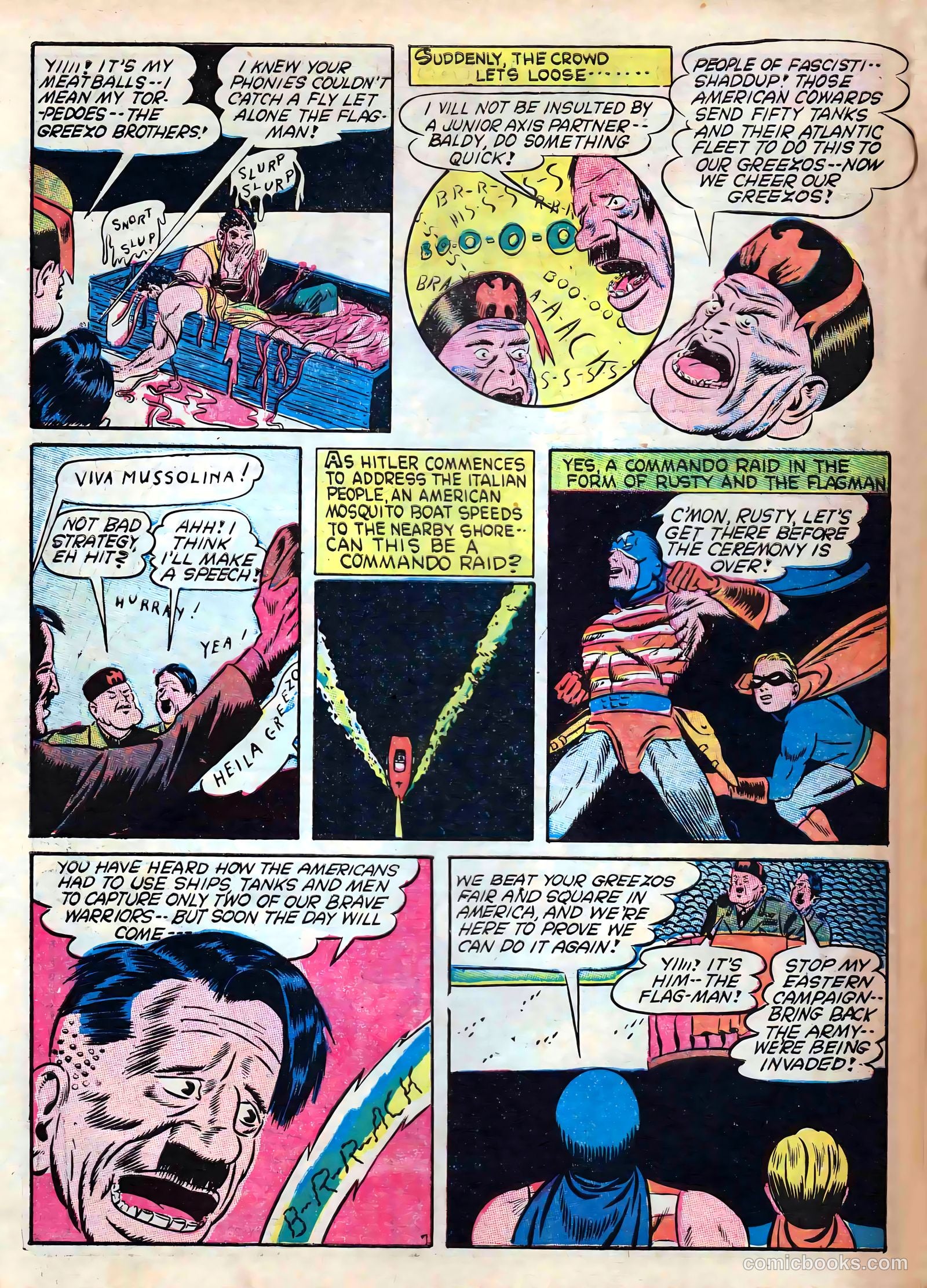 Captain Aero Comics #9 — page 64 of 68