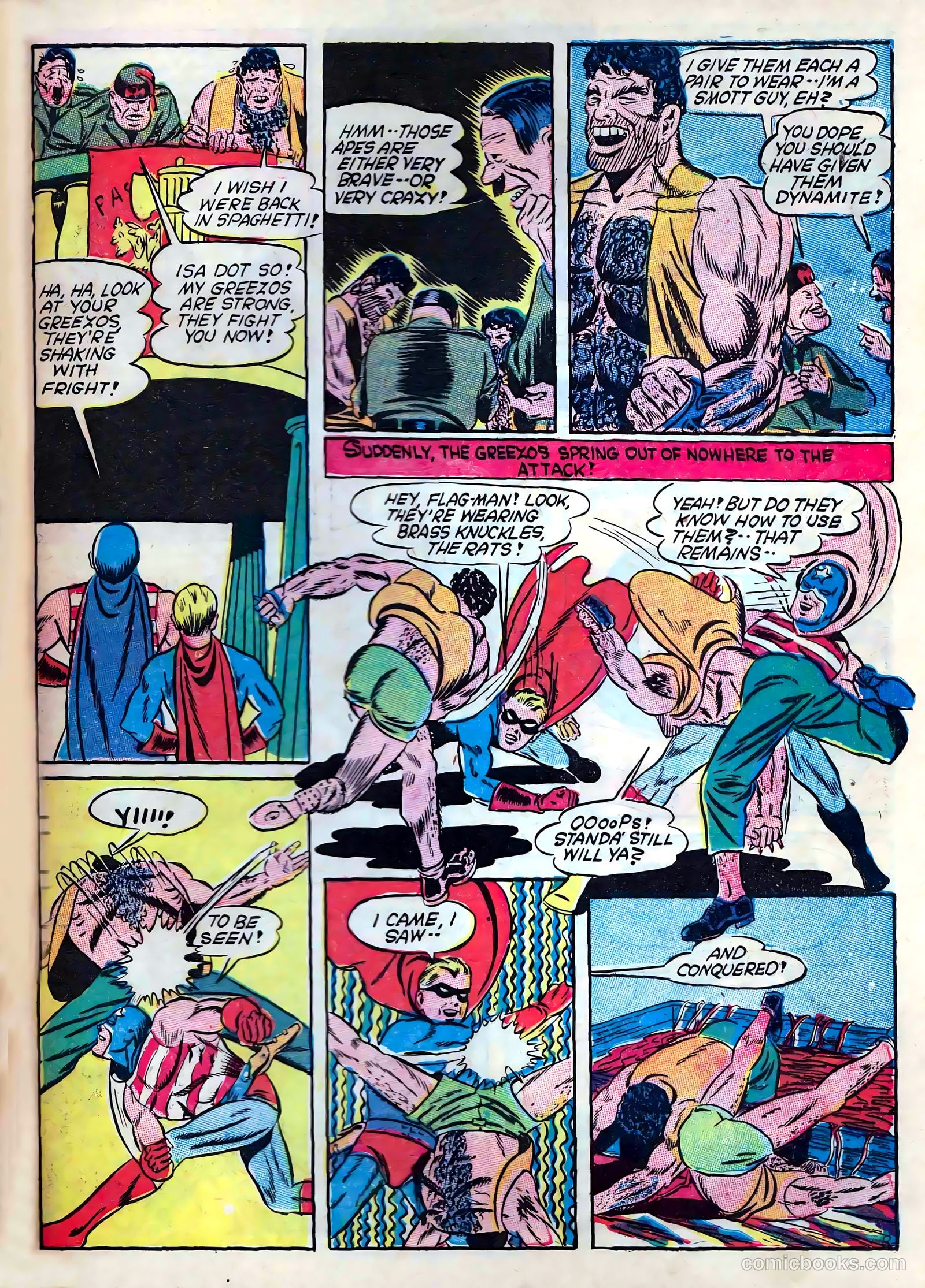 Captain Aero Comics #9 — page 65 of 68
