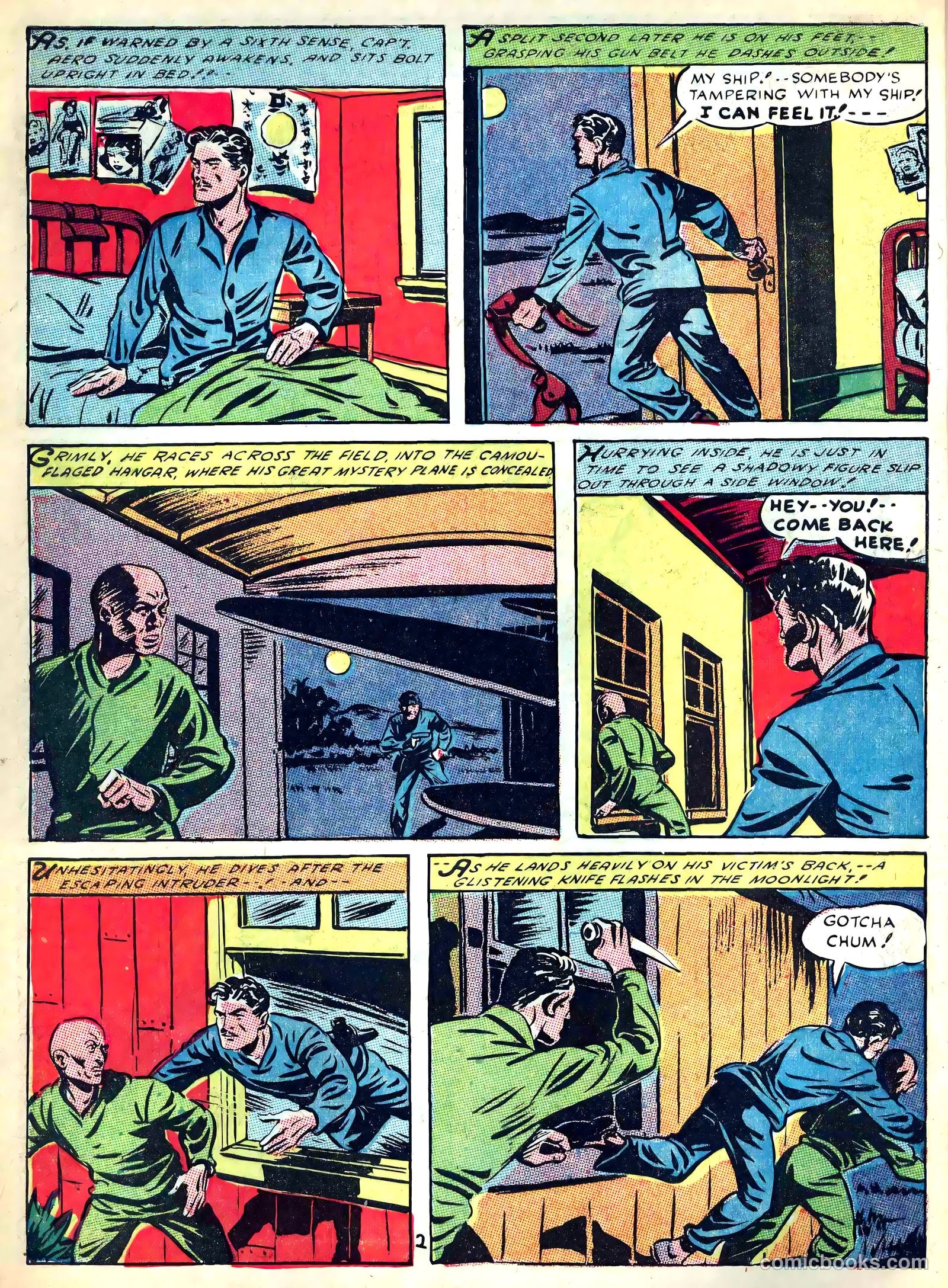 Captain Aero Comics #13 — page 4 of 60