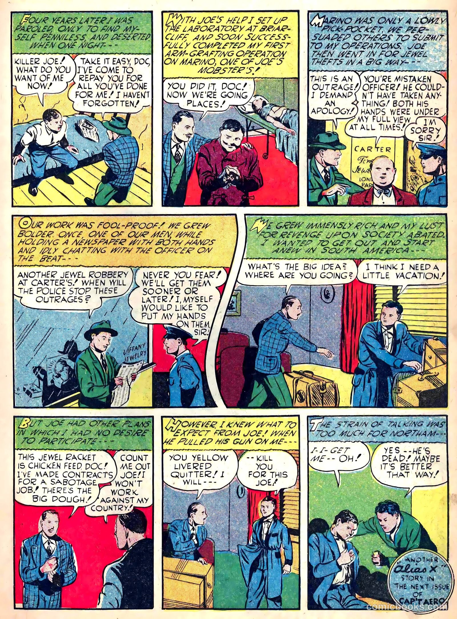 Captain Aero Comics #13 — page 17 of 60