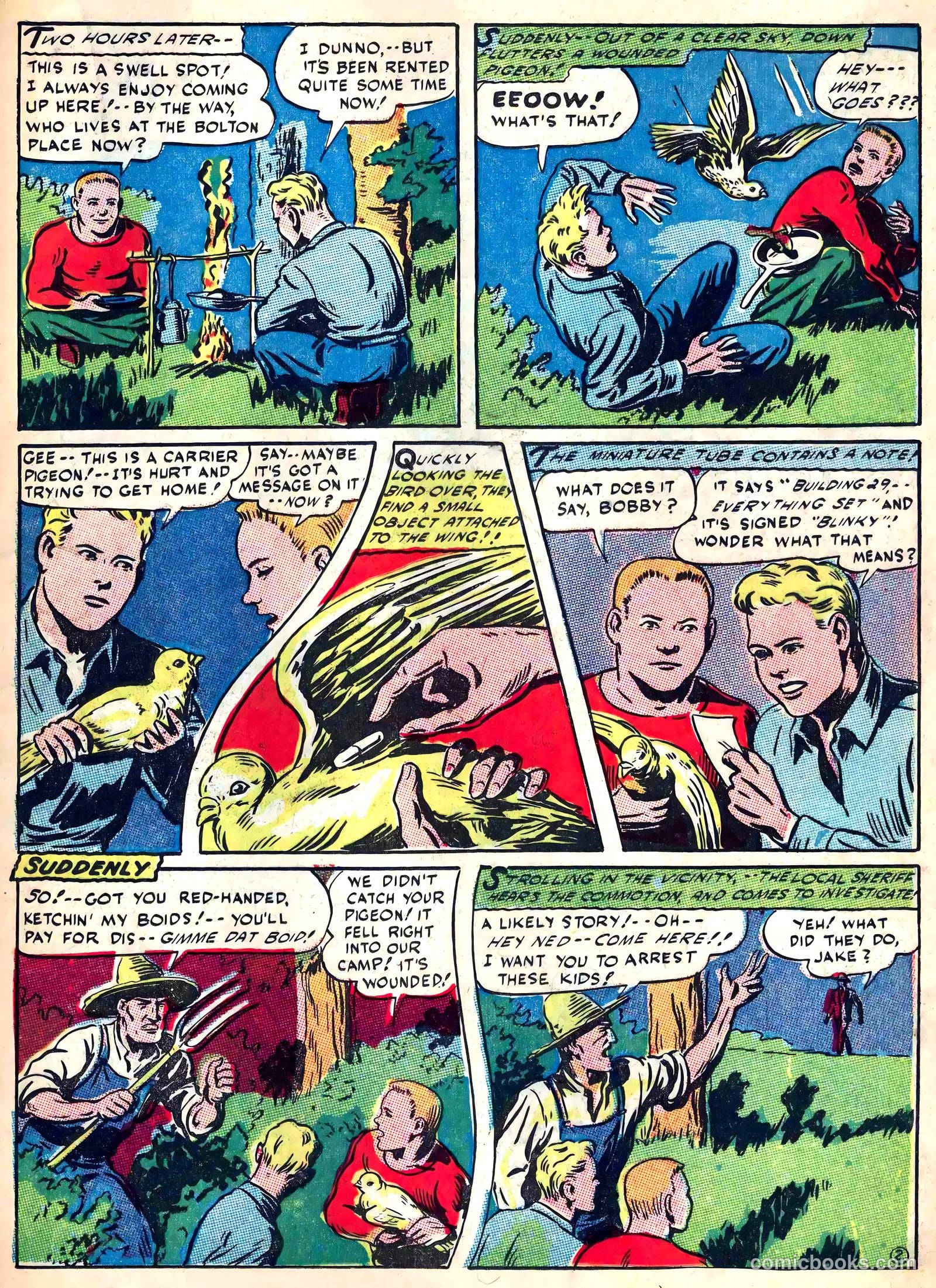 Captain Aero Comics #13 — page 39 of 60