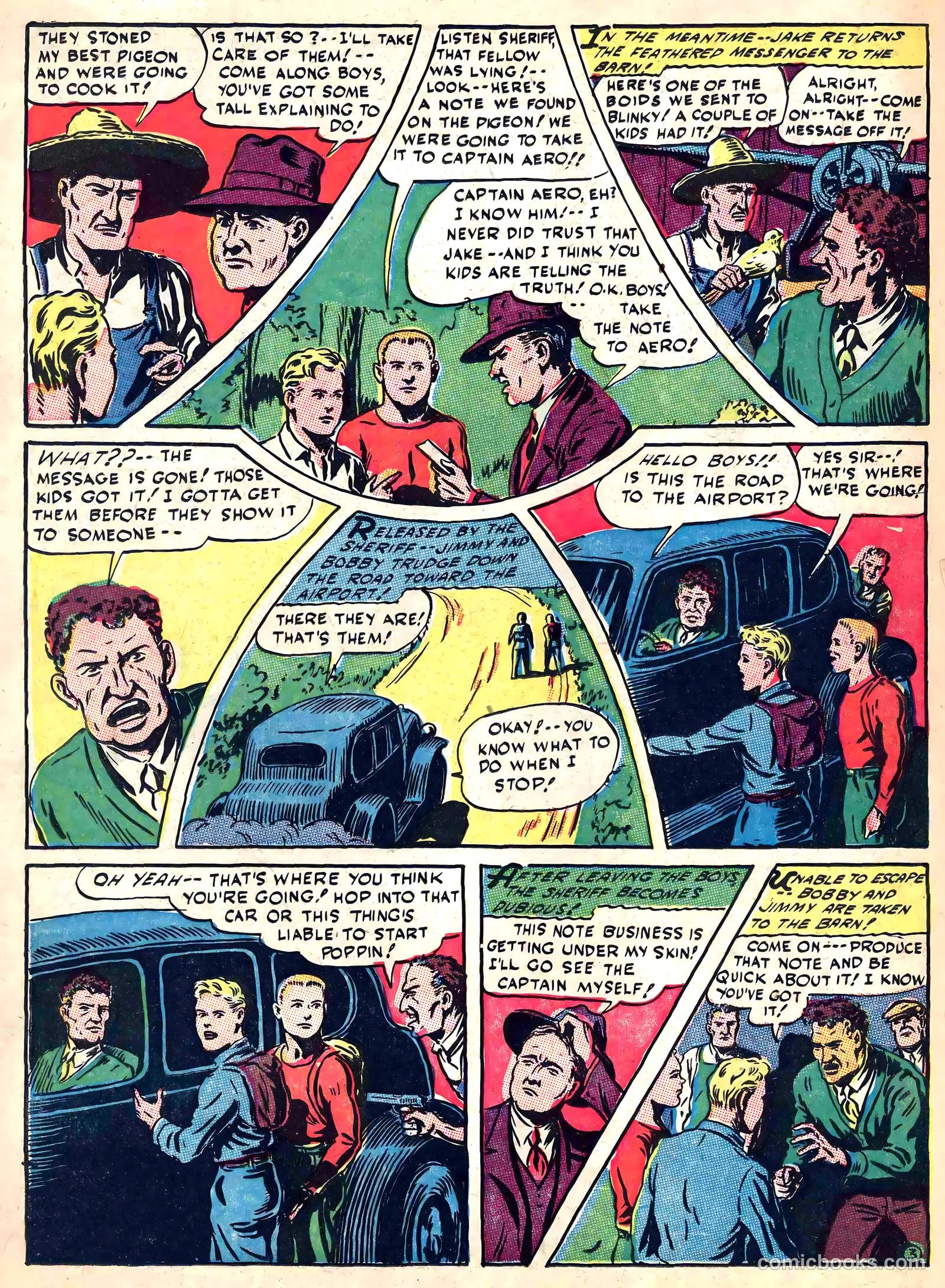 Captain Aero Comics #13 — page 40 of 60
