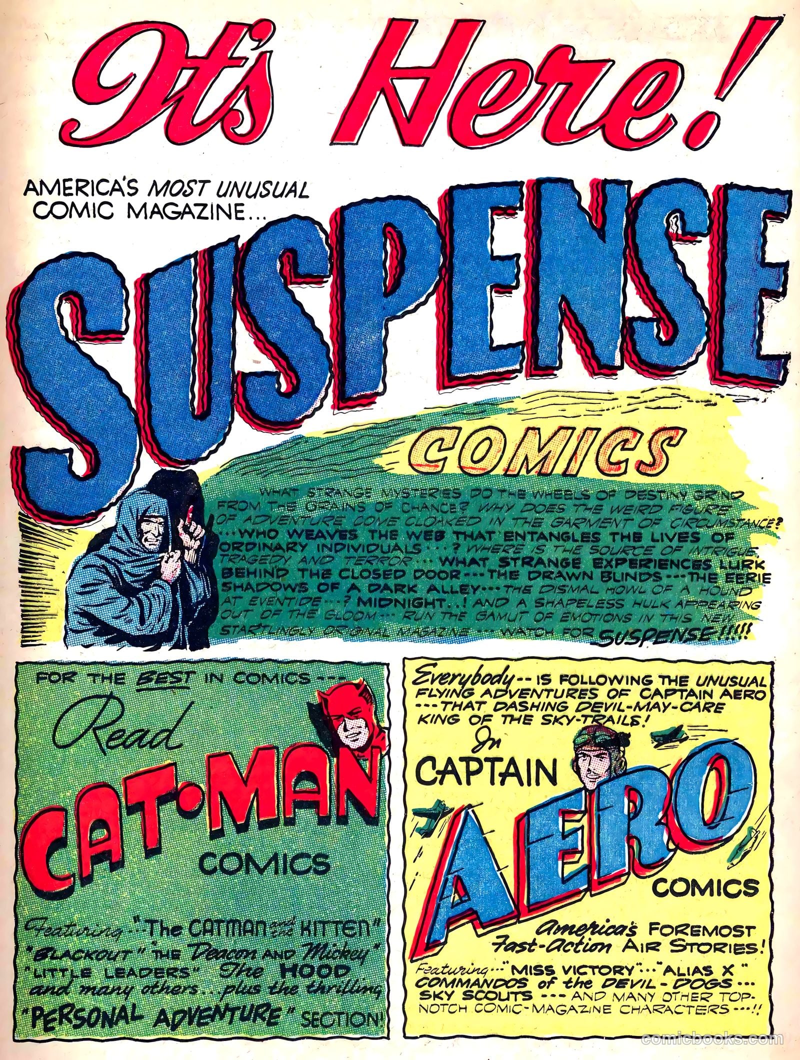 Captain Aero Comics #13 — page 45 of 60