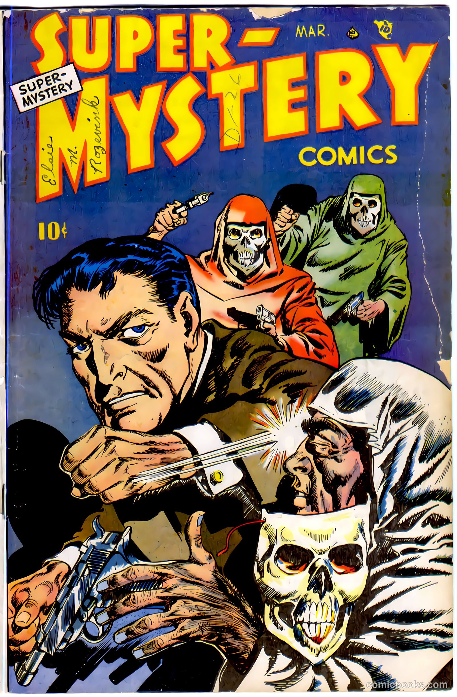 Super-Mystery Comics v8 #4 — page 1 of 36