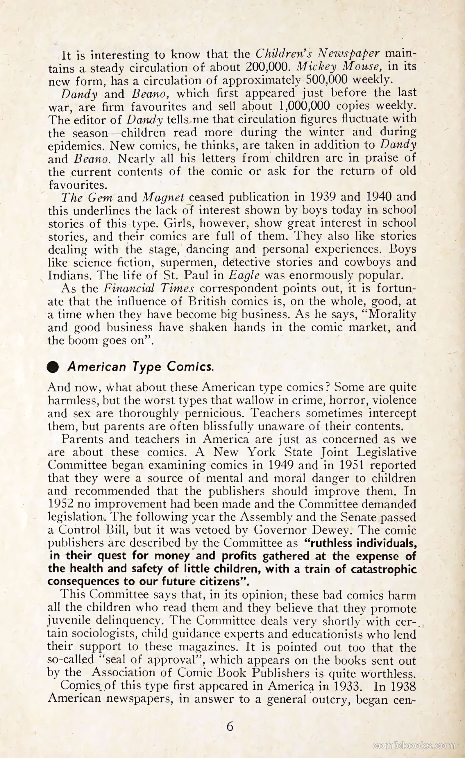 comics and your children george h pumphrey comics campaign council uk #nn — page 6 of 24